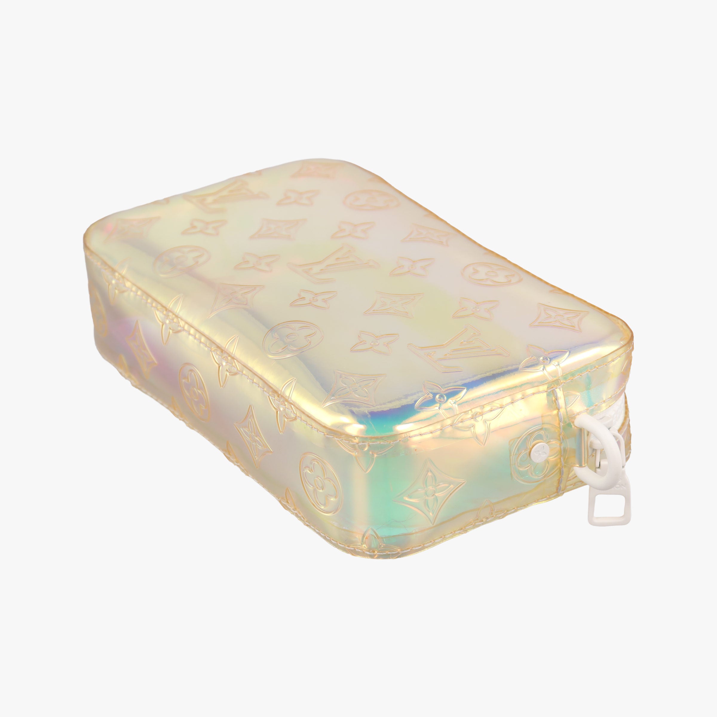 Pre-owned Louis Vuitton Pochette Volga prism pvc vinyl M55261 clutchbag | stylenewstar