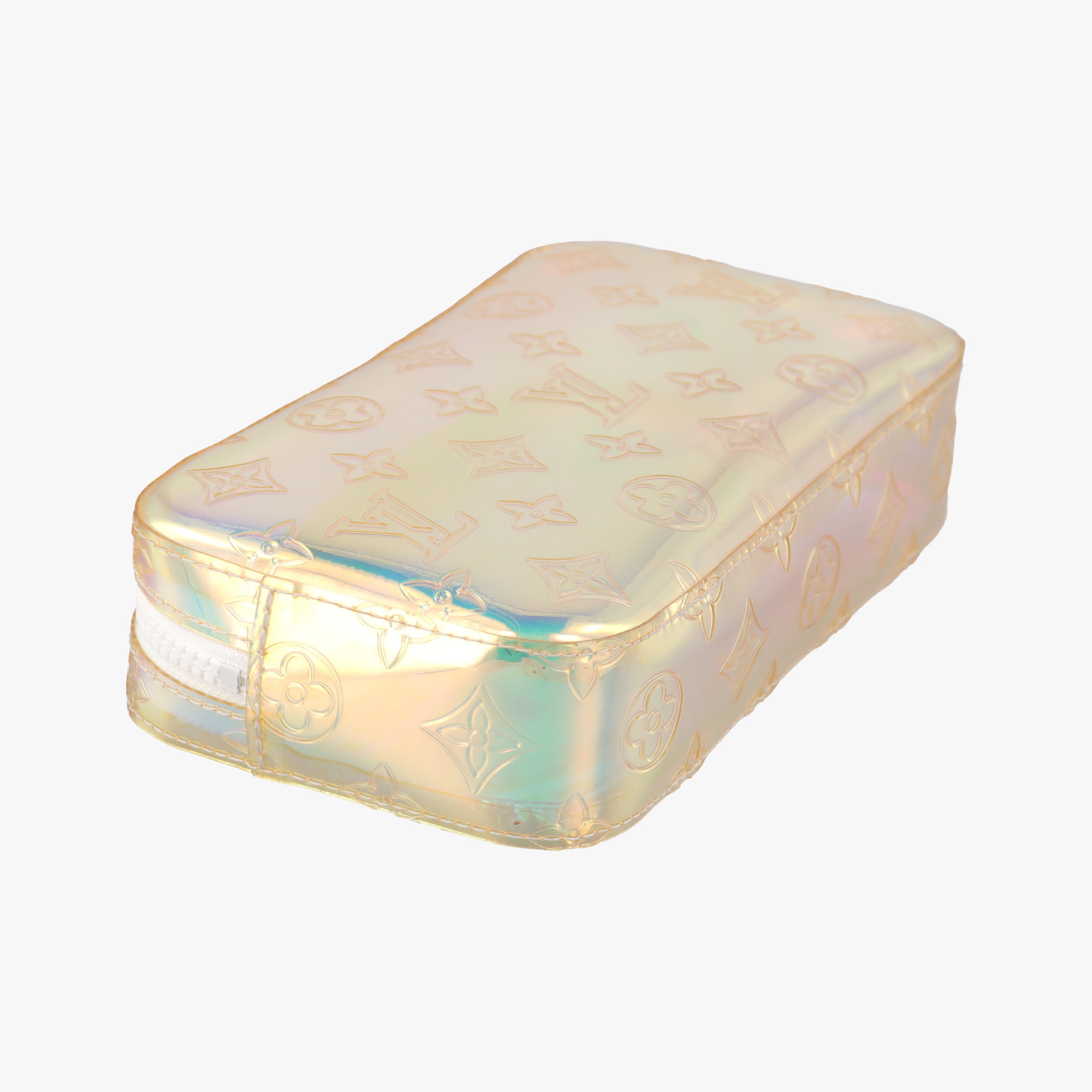 Pre-owned Louis Vuitton Pochette Volga prism pvc vinyl M55261 clutchbag | stylenewstar