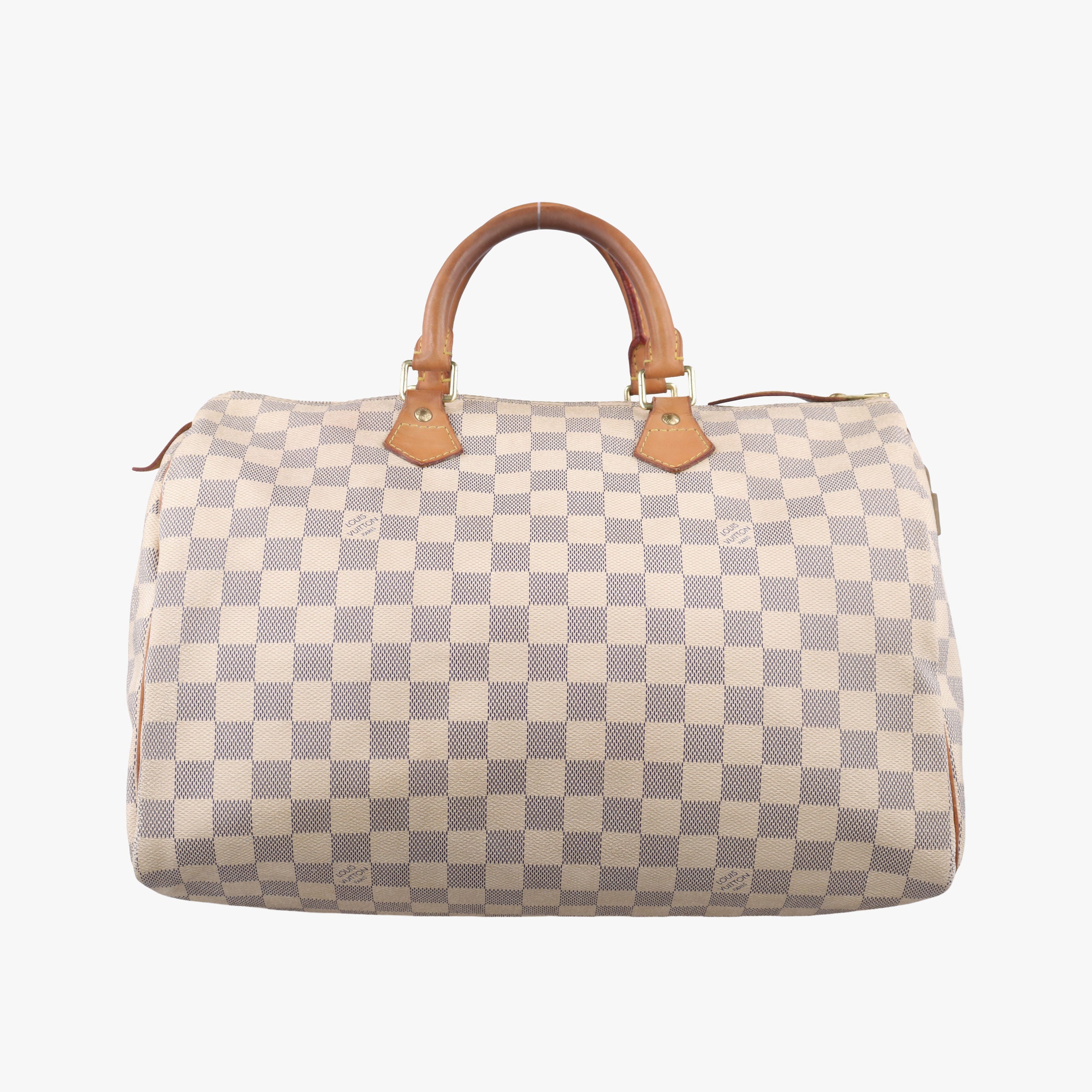 Pre-owned Louis Vuitton Speedy 35 Azur Damier Canvas N41535 handbag | stylenewstar