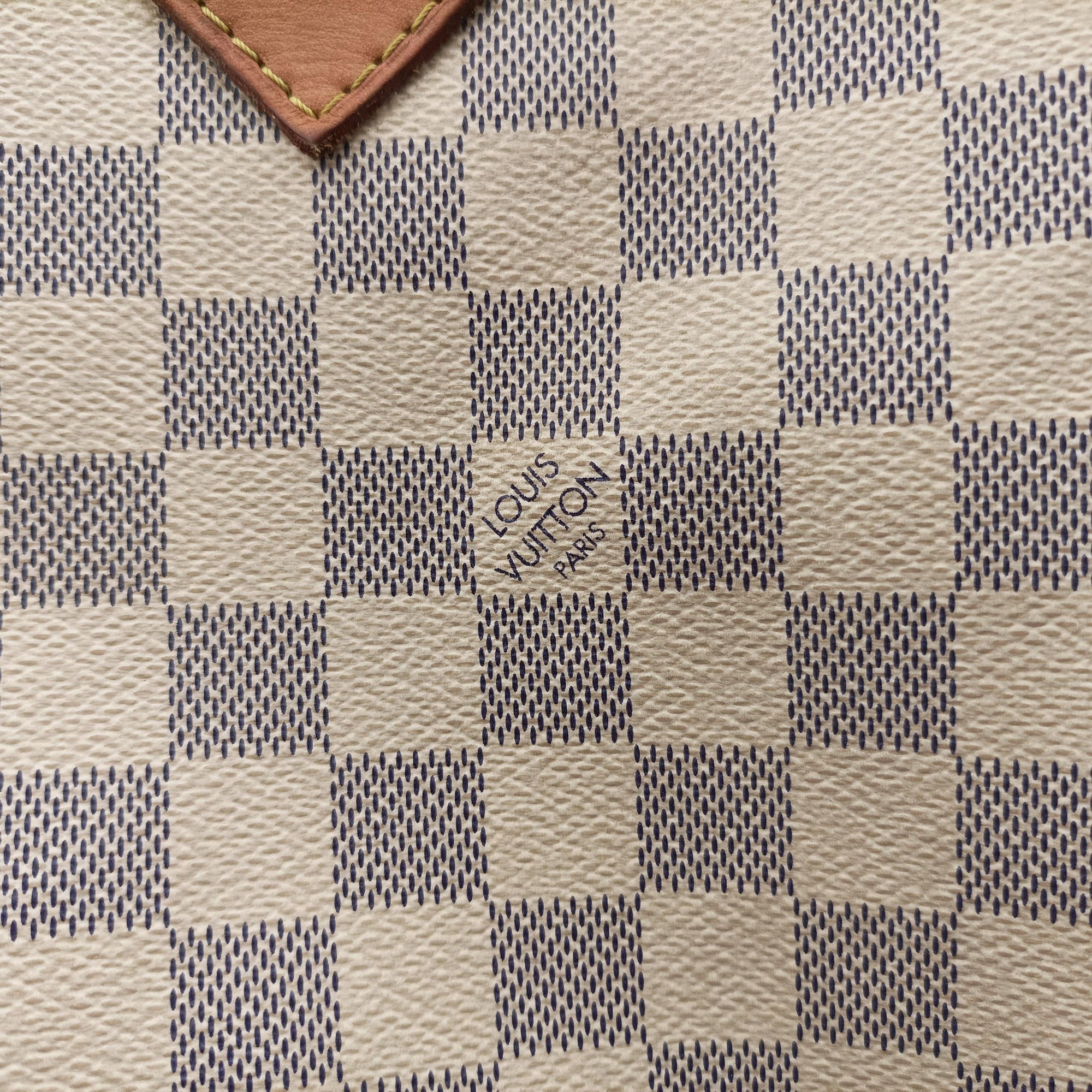 Pre-owned Louis Vuitton Speedy 35 Azur Damier Canvas N41535 handbag | stylenewstar