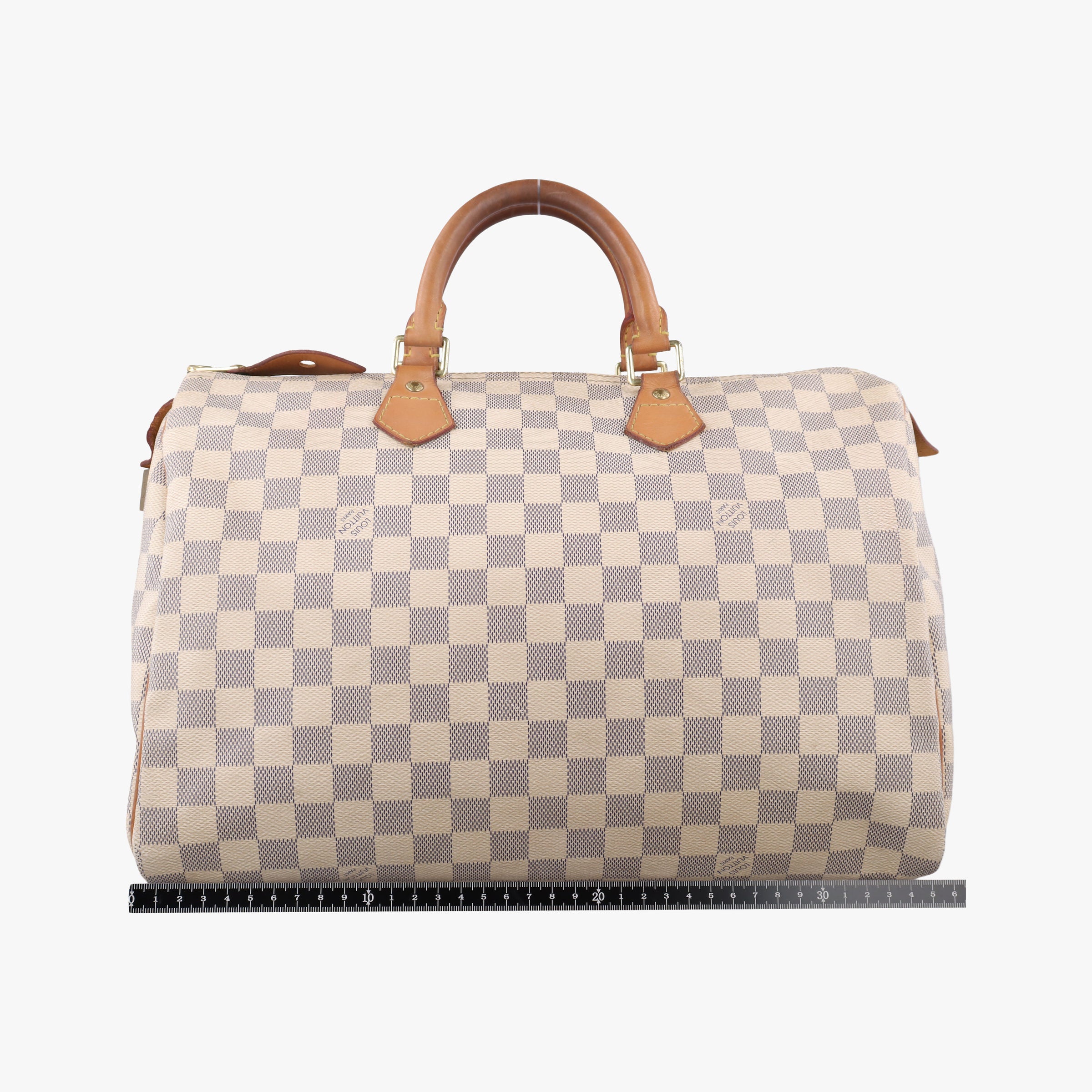 Pre-owned Louis Vuitton Speedy 35 Azur Damier Canvas N41535 handbag | stylenewstar