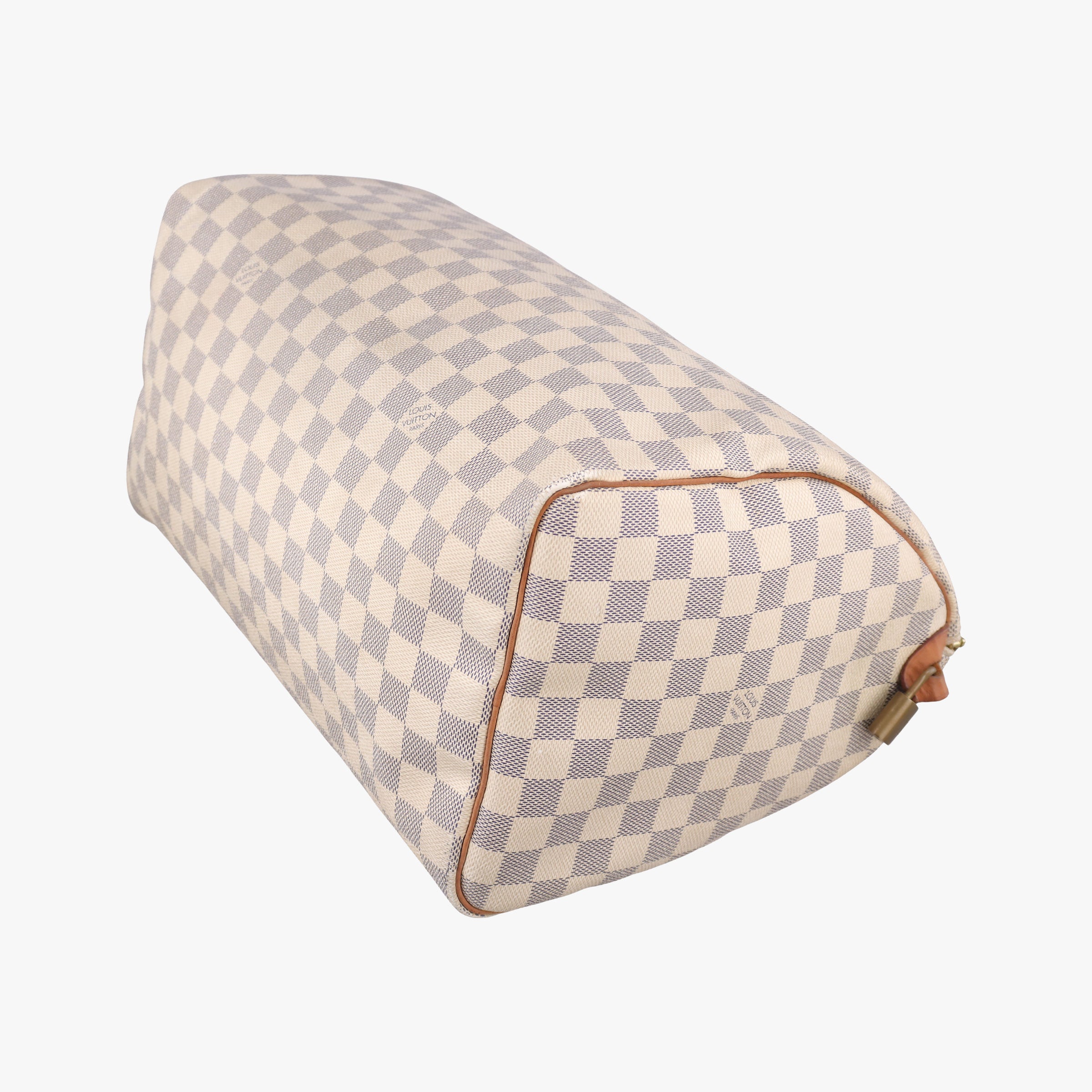 Pre-owned Louis Vuitton Speedy 35 Azur Damier Canvas N41535 handbag | stylenewstar