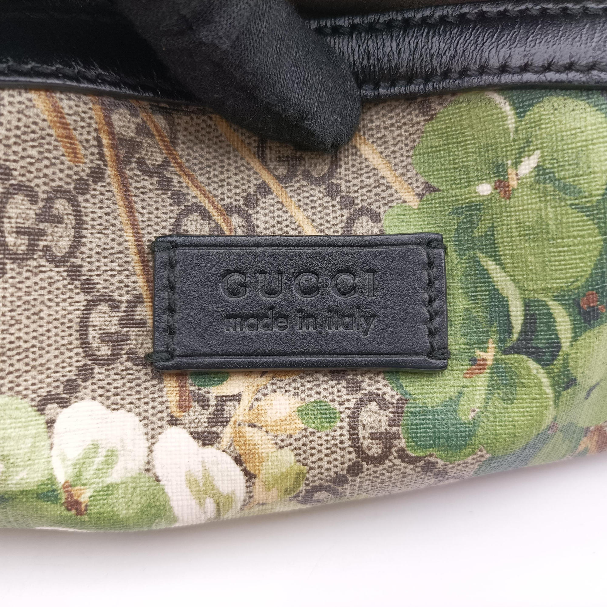 Pre-owned Gucci GG Blooms Beige×Multi PVC coated canvas×Leather 406370 backpack/rucksack | stylenewstar