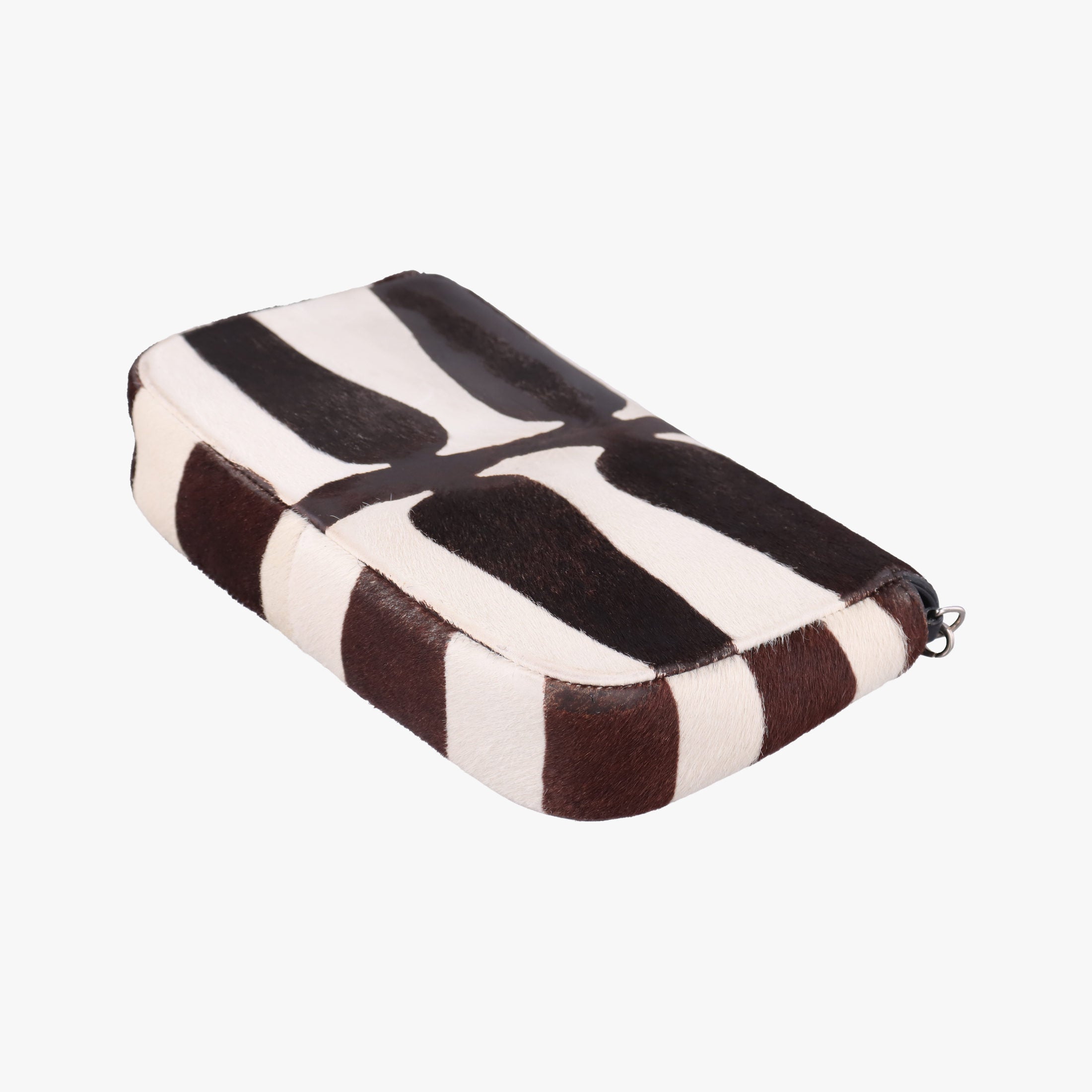 Pre-owned Christian Dior Promenade Zebra Print Pony  shoulderbag | stylenewstar