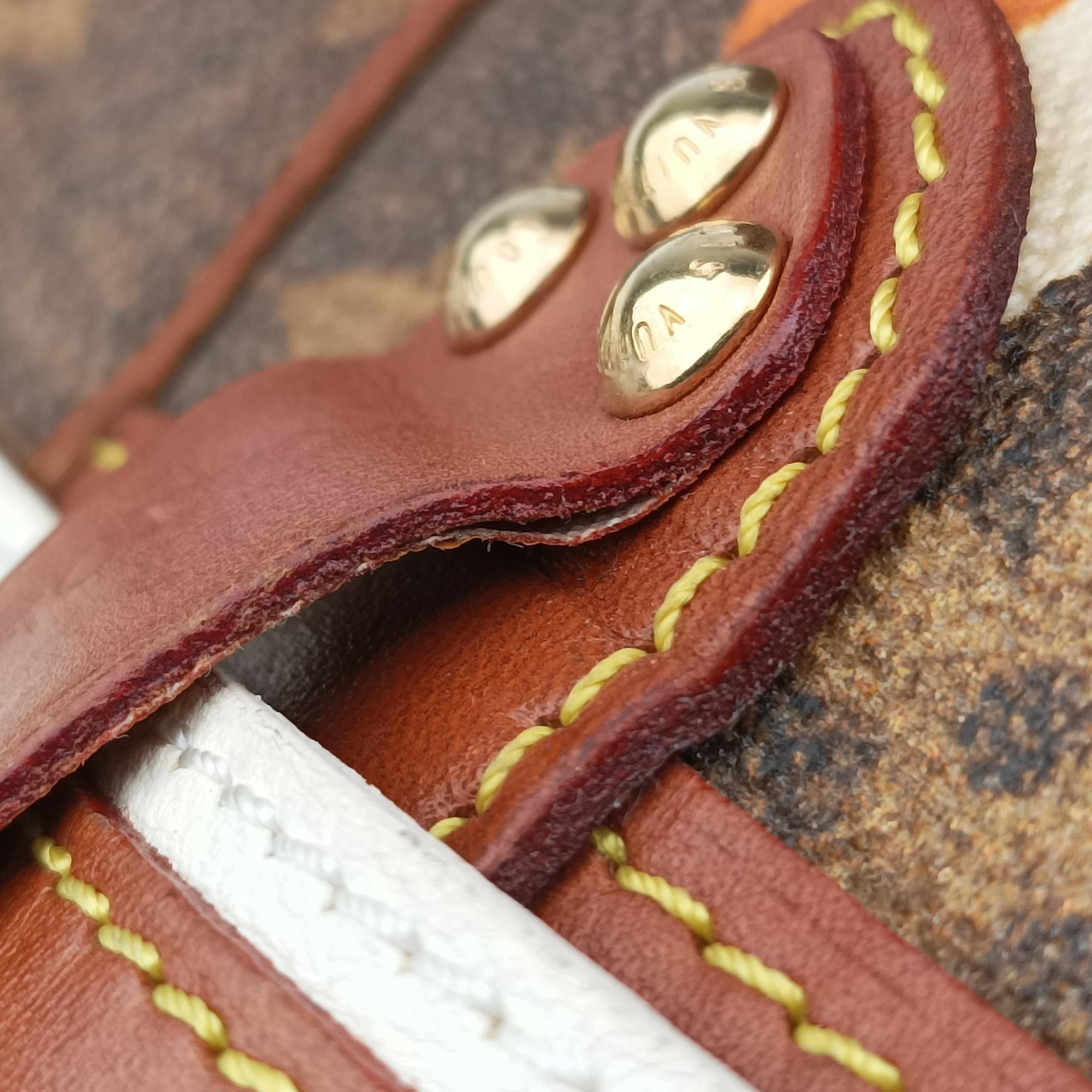 Secondhand Louis Vuitton Monogram Tisse Sac Rayeur PM multicolor Monogram Tisse Canvas M56386 shoulderbag | stylenewstar