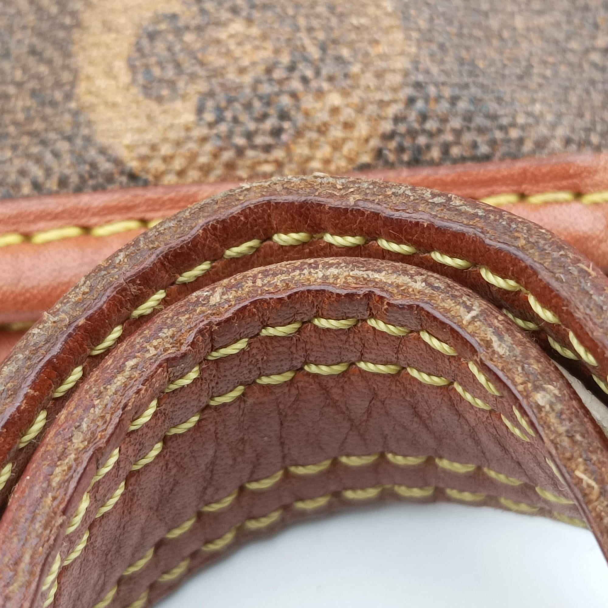 Secondhand Louis Vuitton Monogram Tisse Sac Rayeur PM multicolor Monogram Tisse Canvas M56386 shoulderbag | stylenewstar