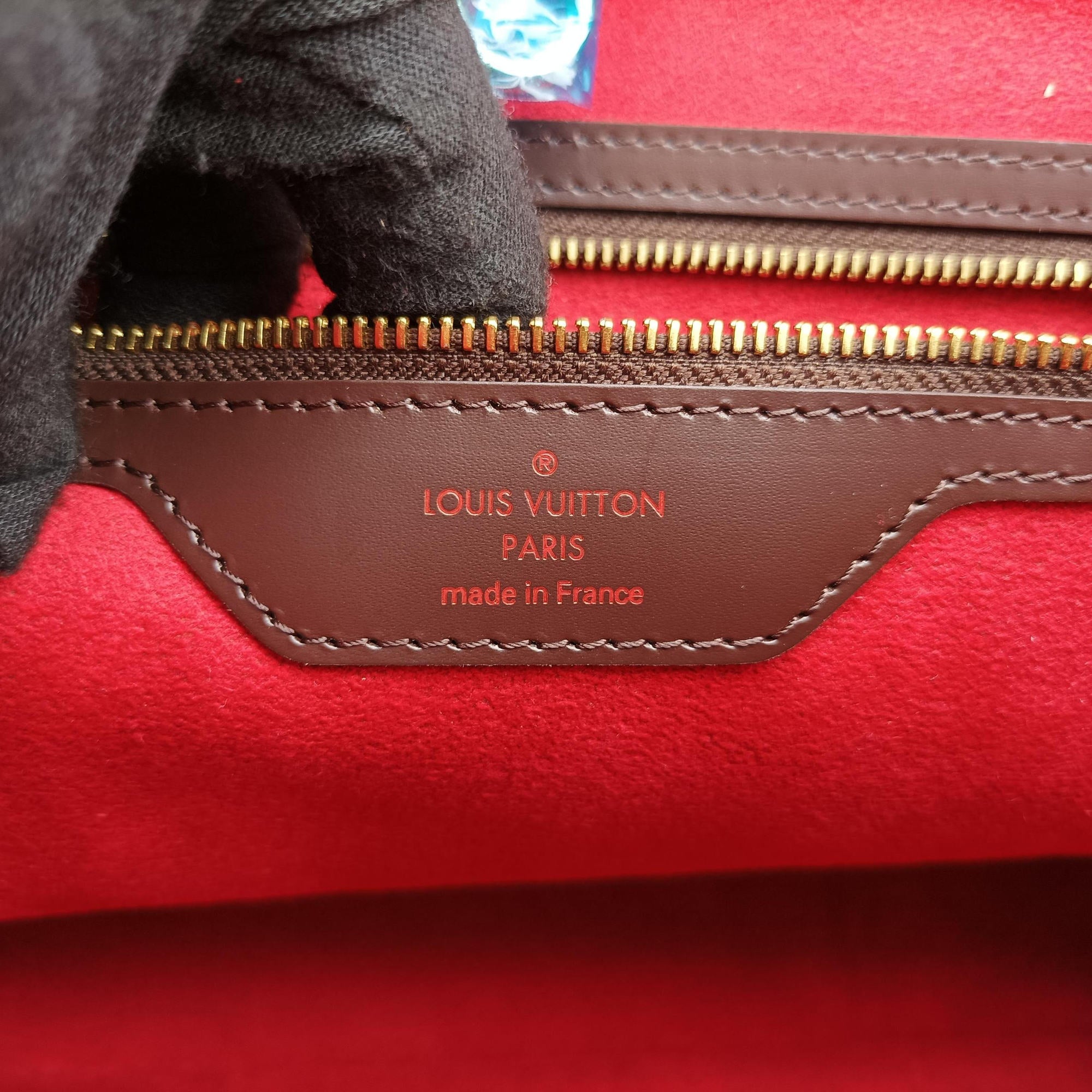 Pre-owned Louis Vuitton HAMPSTEAD MM EBENE Damier Canvas N51204 shoulderbag | stylenewstar