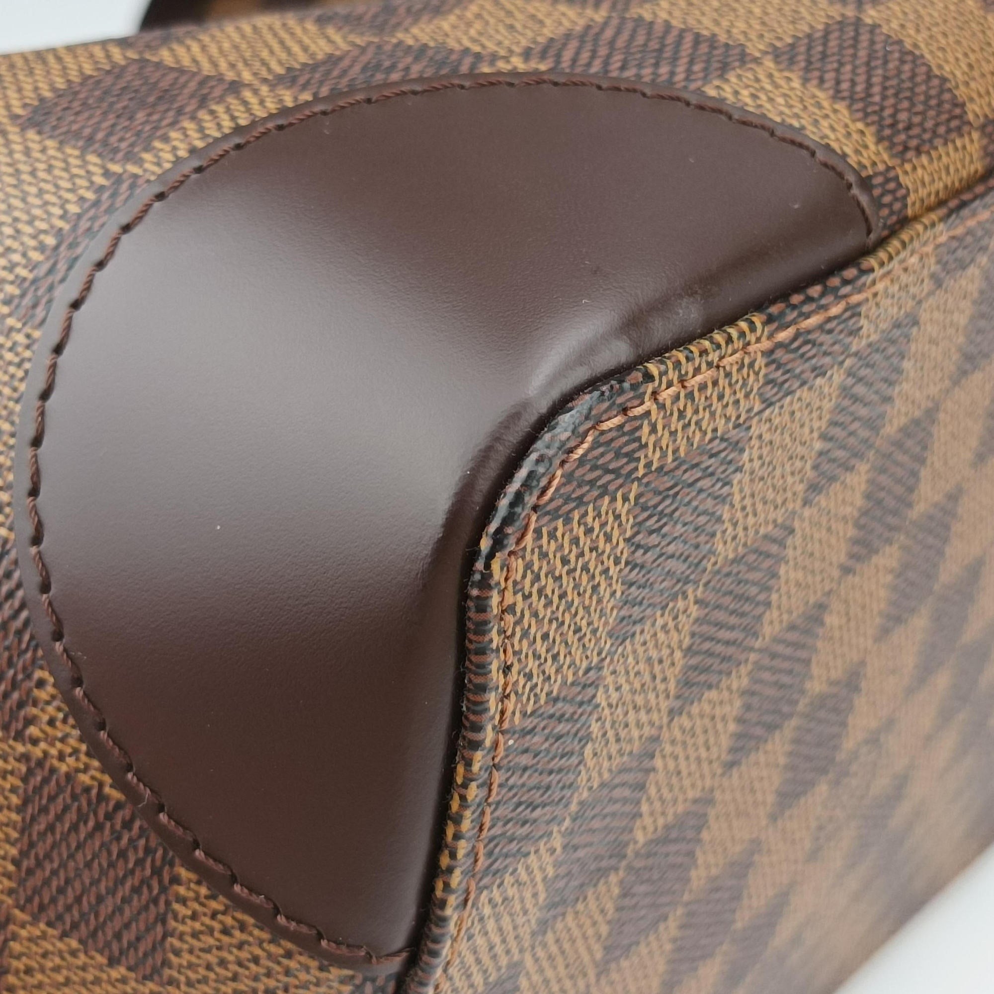 Pre-owned Louis Vuitton HAMPSTEAD MM EBENE Damier Canvas N51204 shoulderbag | stylenewstar