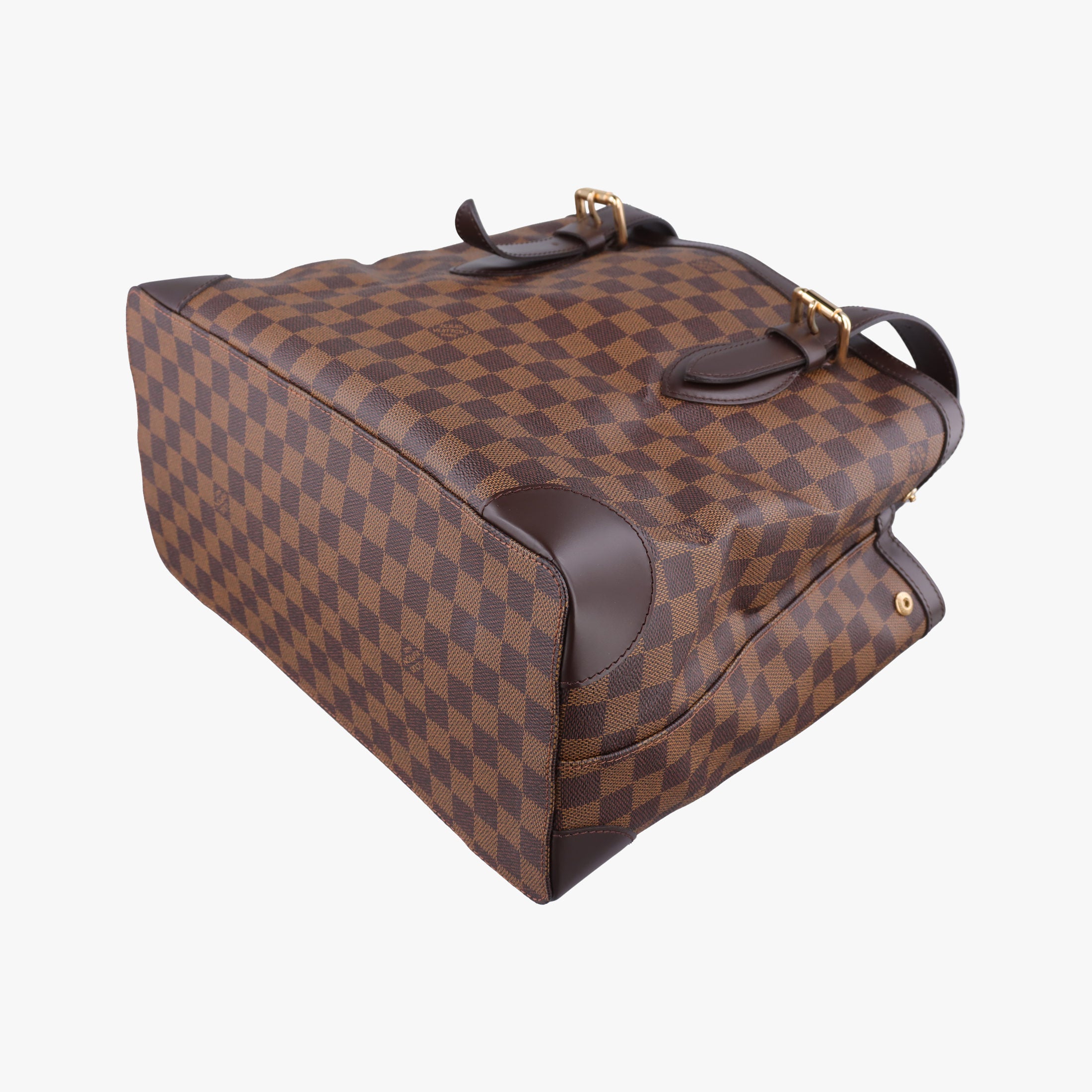 Pre-owned Louis Vuitton HAMPSTEAD MM EBENE Damier Canvas N51204 shoulderbag | stylenewstar