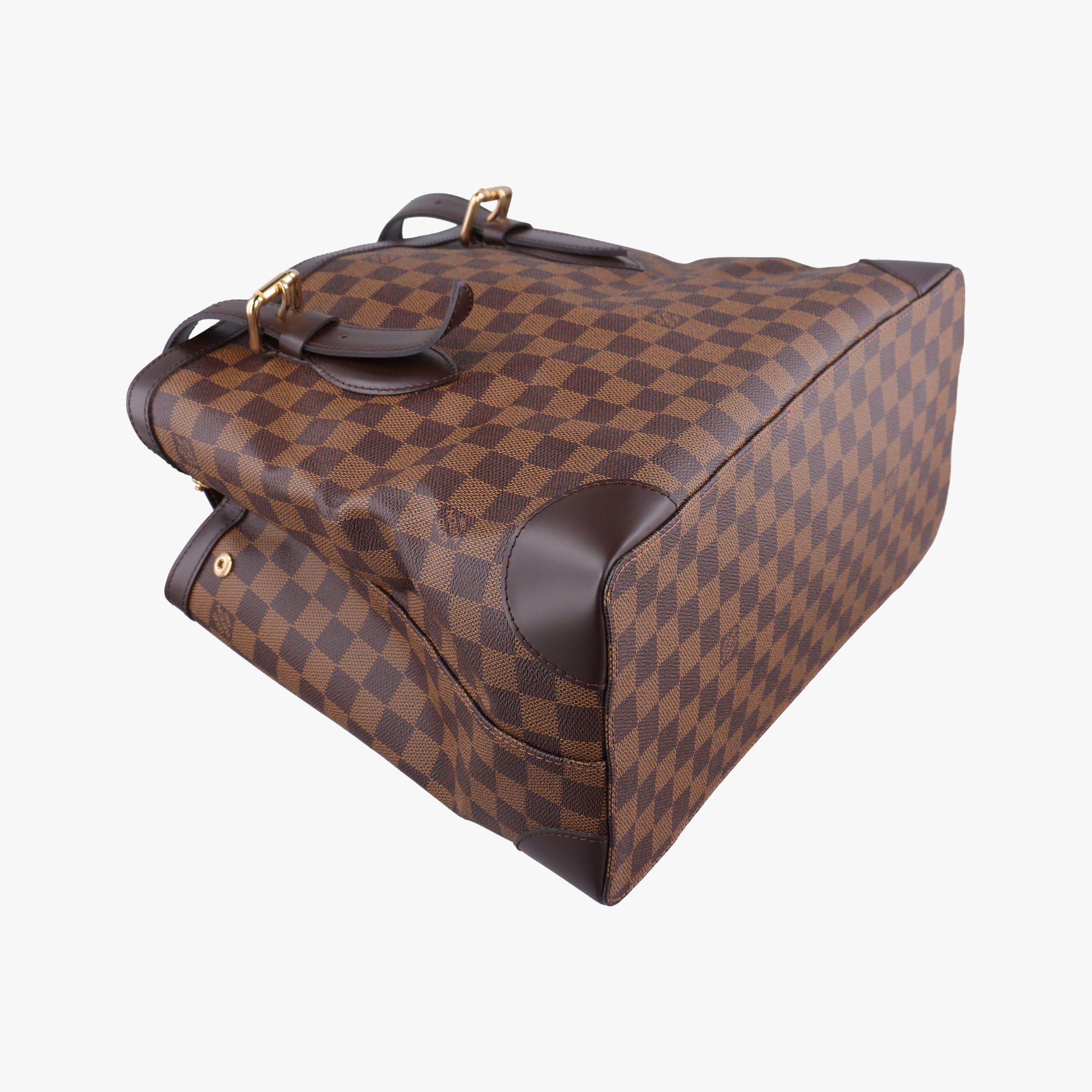 Pre-owned Louis Vuitton HAMPSTEAD MM EBENE Damier Canvas N51204 shoulderbag | stylenewstar