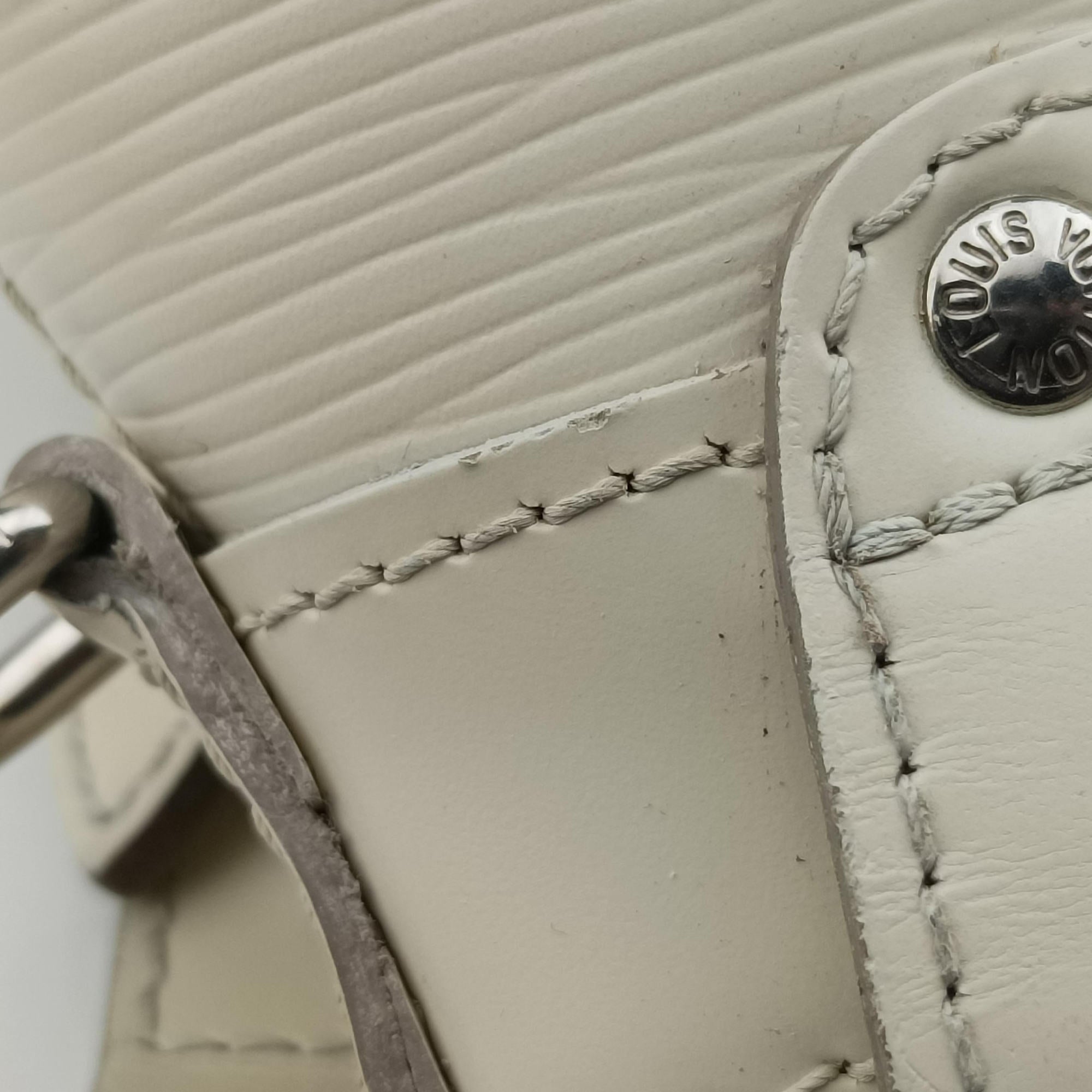 Pre-owned Louis Vuitton Bagatelle PM IVOIRE Epi M4023J shoulderbag | stylenewstar