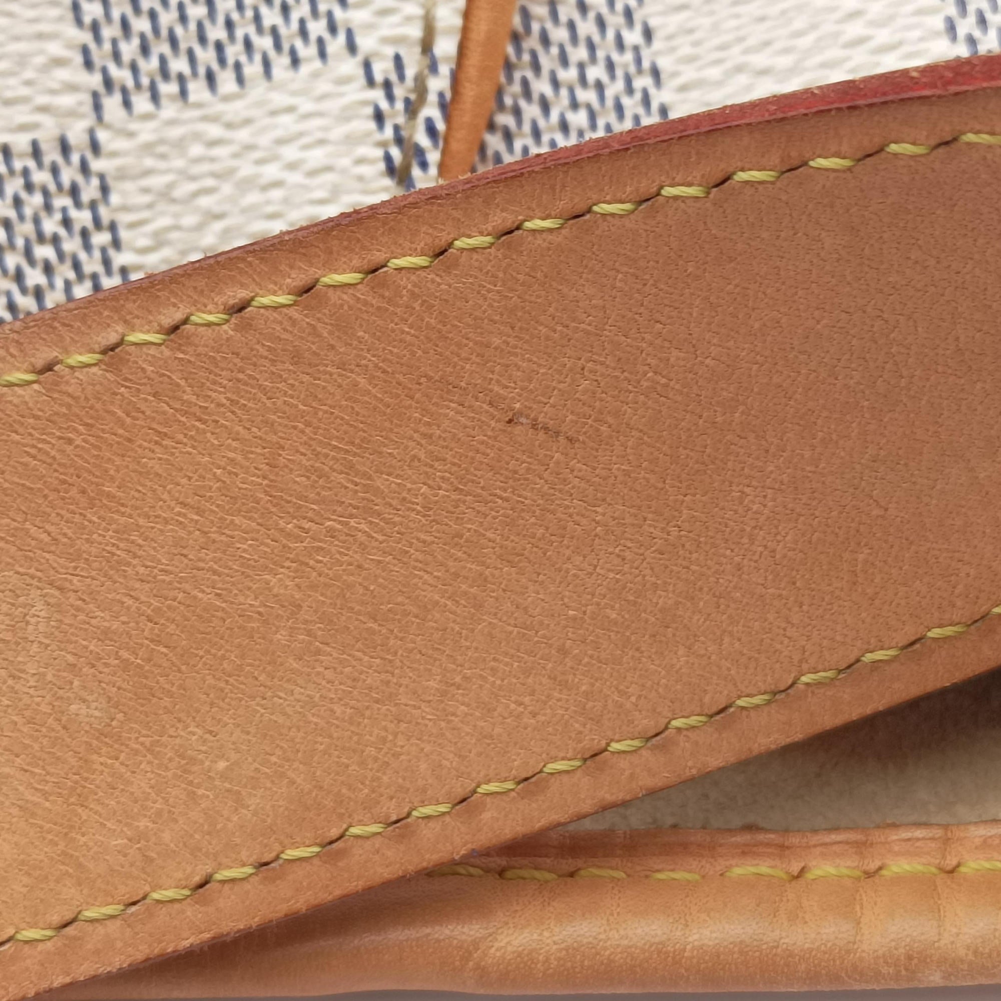 Pre-owned Louis Vuitton GALLIERA GM AZUR Damier Canvas N55216 shoulderbag | stylenewstar
