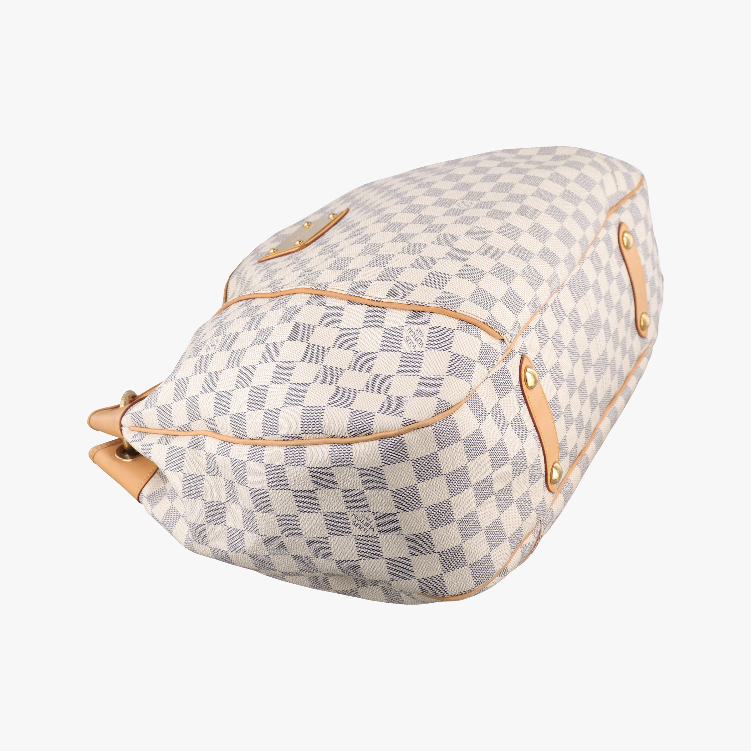 Pre-owned Louis Vuitton GALLIERA GM AZUR Damier Canvas N55216 shoulderbag | stylenewstar