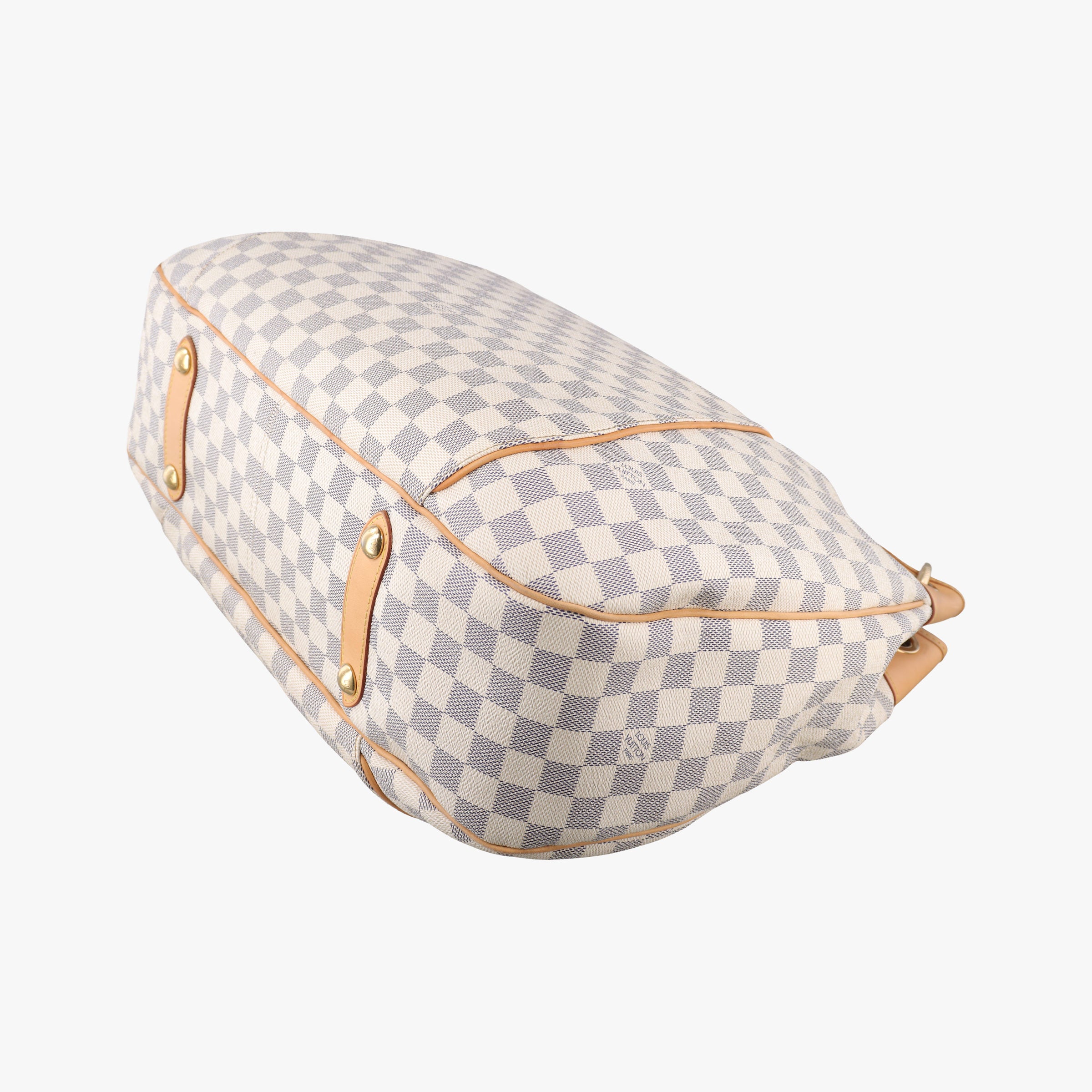 Pre-owned Louis Vuitton GALLIERA GM AZUR Damier Canvas N55216 shoulderbag | stylenewstar