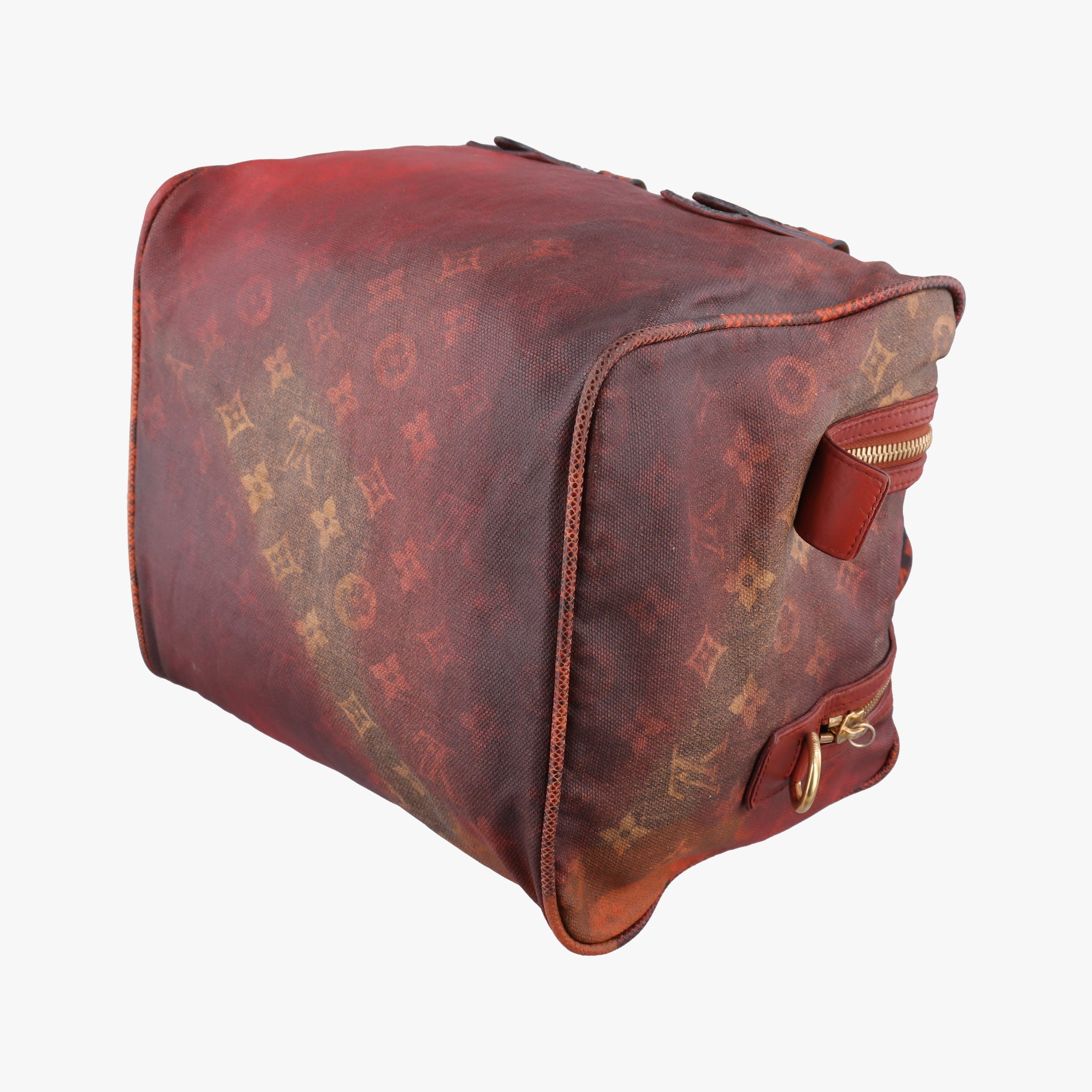 Pre-owned Louis Vuitton Man Crazy rouge×multicolor Monogram Jokes M95737 handbag | stylenewstar