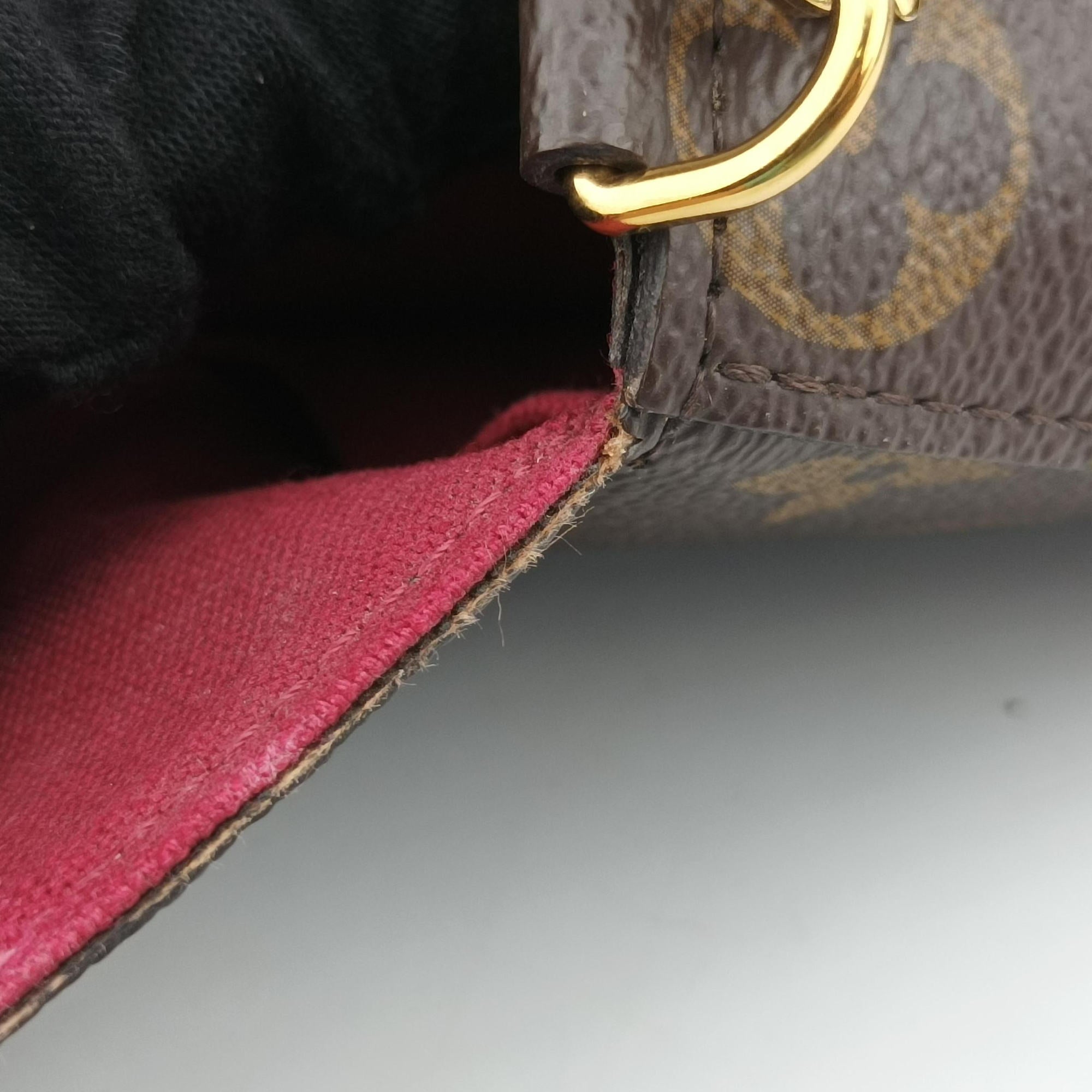 Secondhand Louis Vuitton Pochette Felicie Brown Monogram Canvas M61276 shoulderbag | stylenewstar