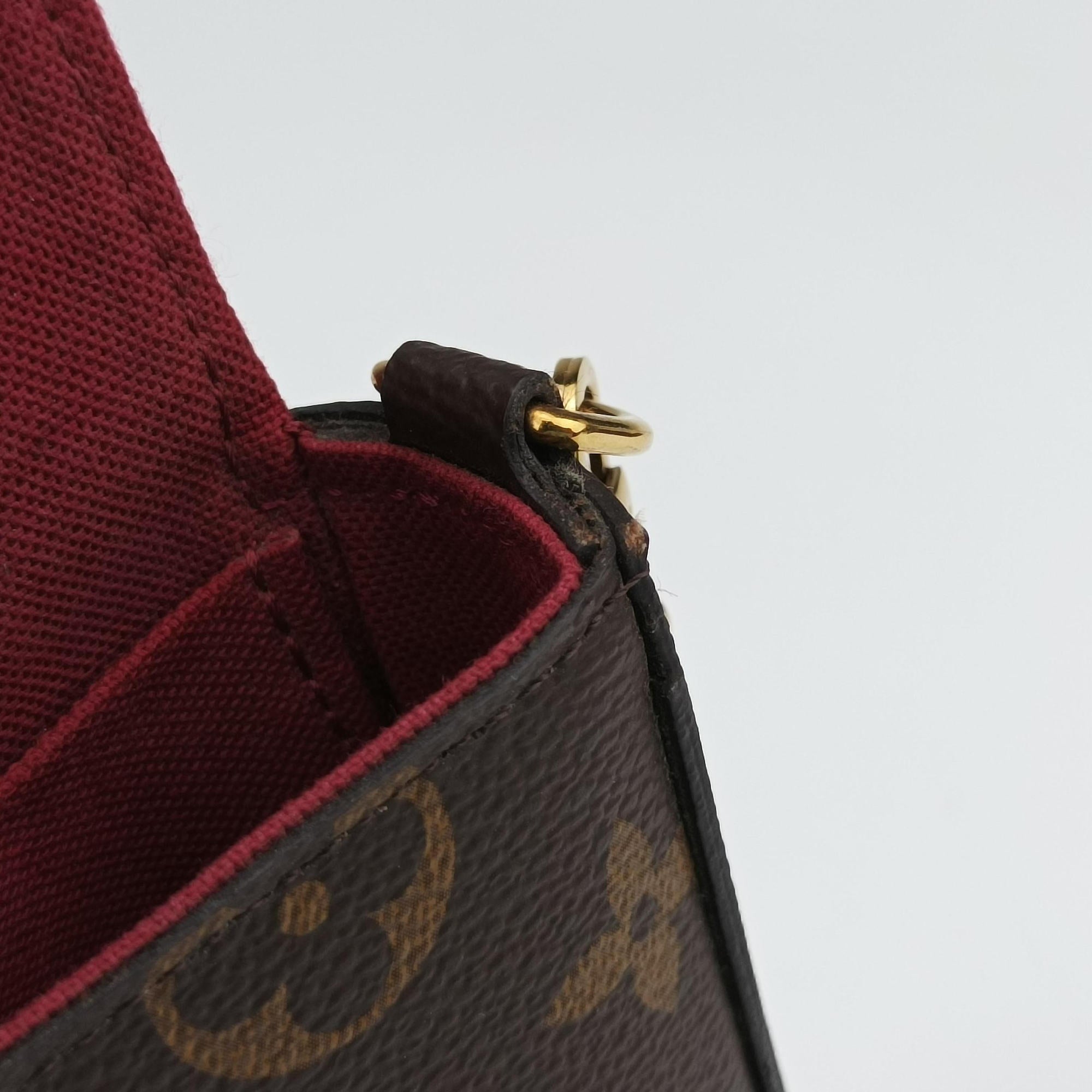 Secondhand Louis Vuitton Pochette Felicie Brown Monogram Canvas M61276 shoulderbag | stylenewstar
