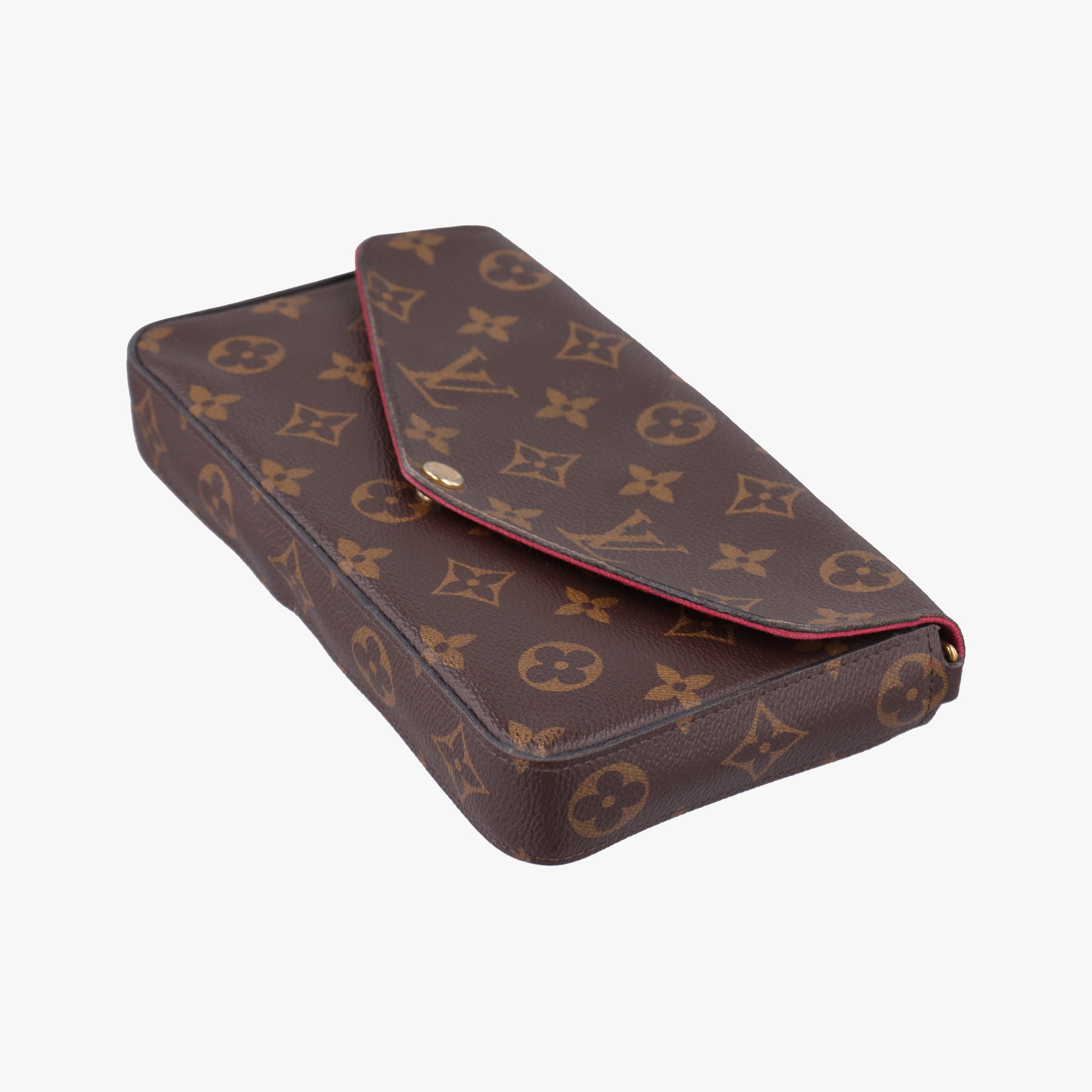 Secondhand Louis Vuitton Pochette Felicie Brown Monogram Canvas M61276 shoulderbag | stylenewstar