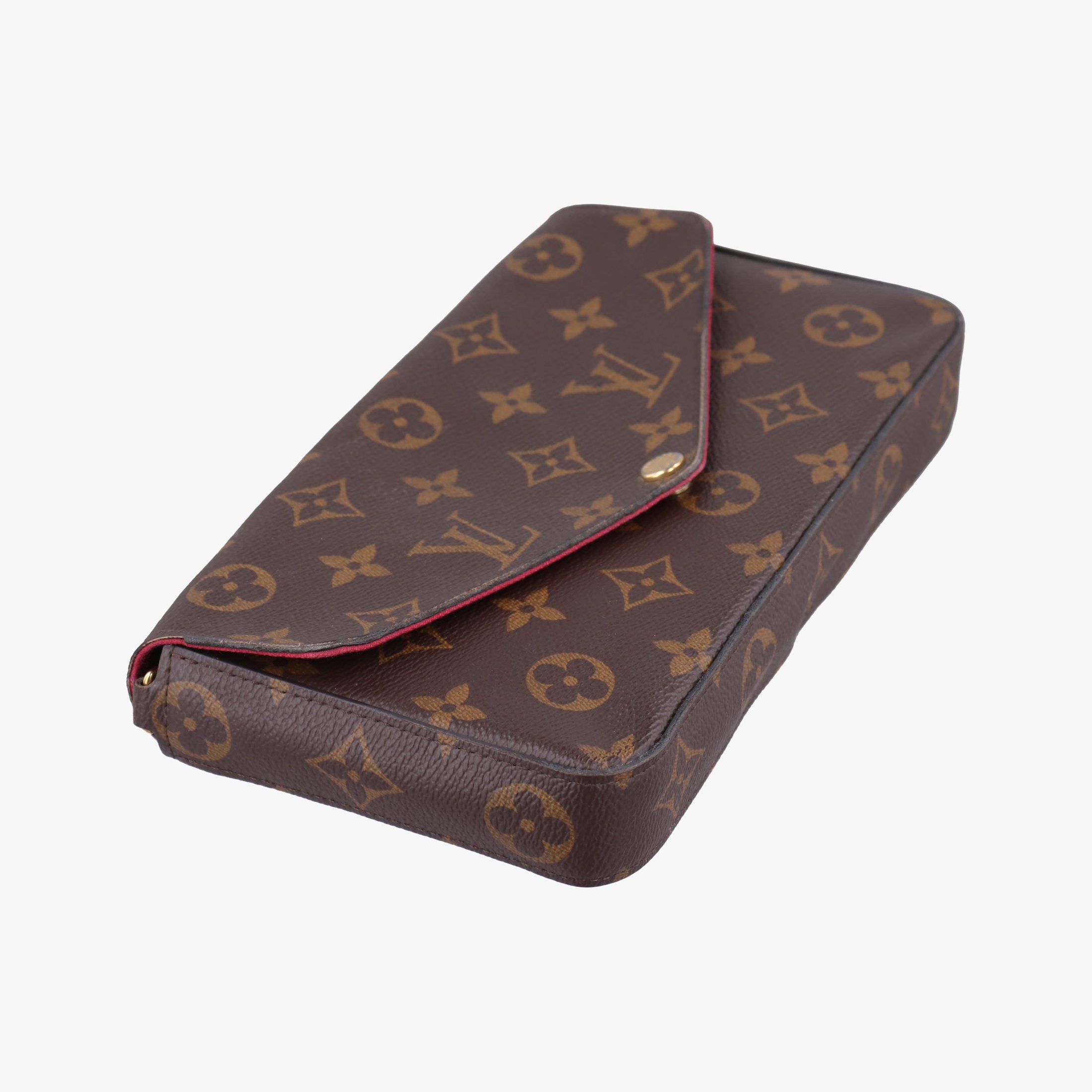 Secondhand Louis Vuitton Pochette Felicie Brown Monogram Canvas M61276 shoulderbag | stylenewstar