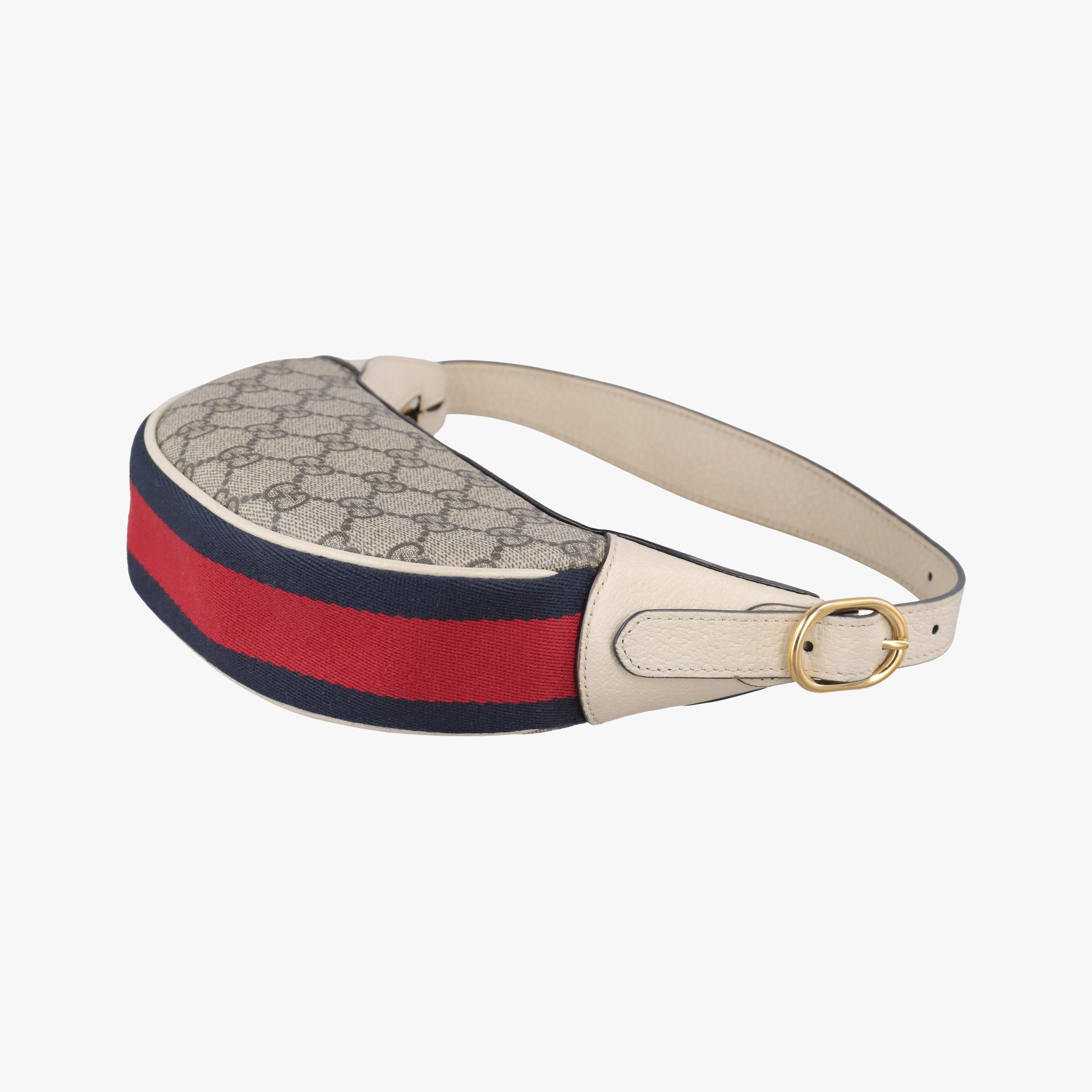 Pre-owned Gucci Ophidia Beige × White PVC coated canvas×Leather 658551 handbag | stylenewstar