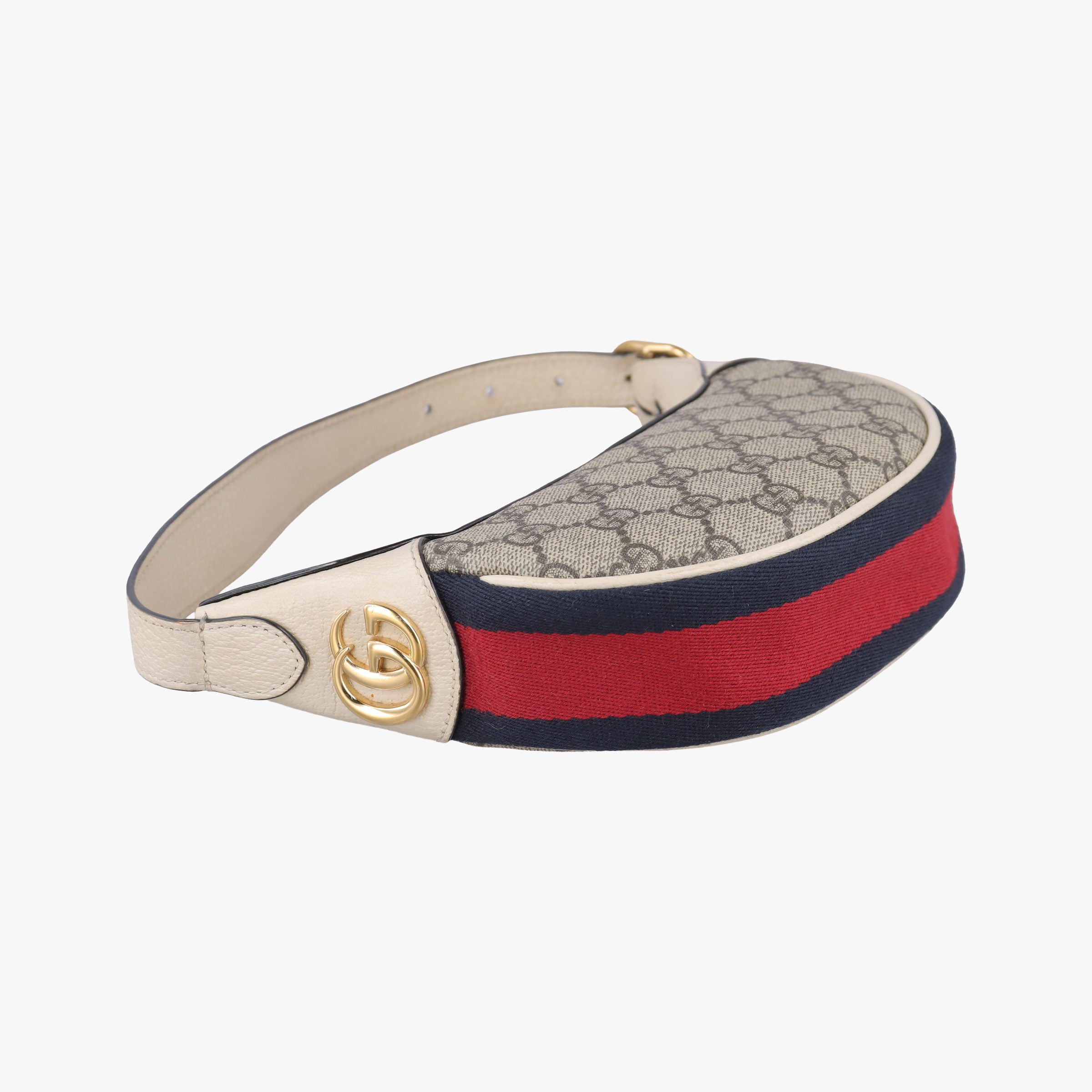 Pre-owned Gucci Ophidia Beige × White PVC coated canvas×Leather 658551 handbag | stylenewstar