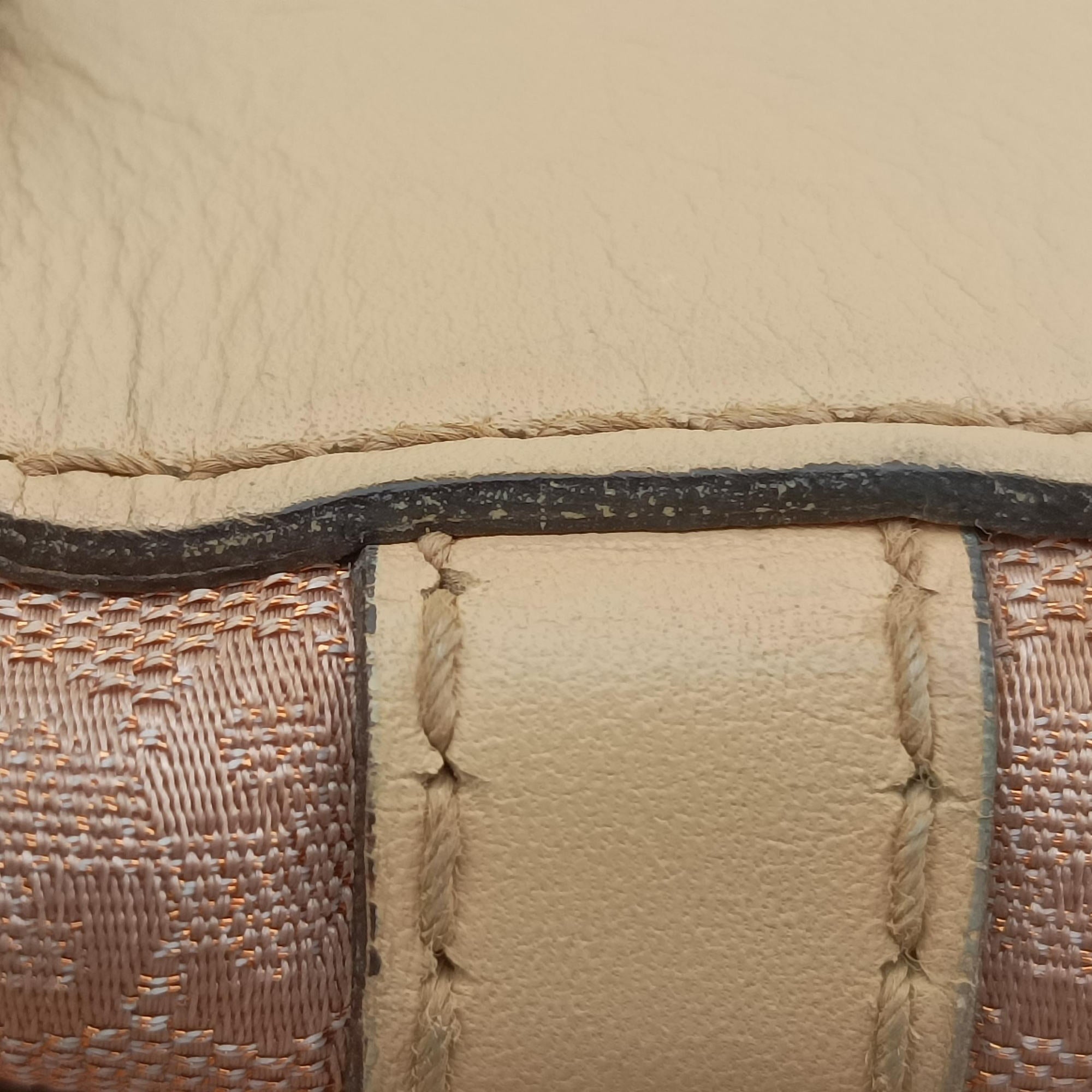 Pre-owned Gucci Lovely Pink Canvas×Leather 257068 shoulderbag | stylenewstar
