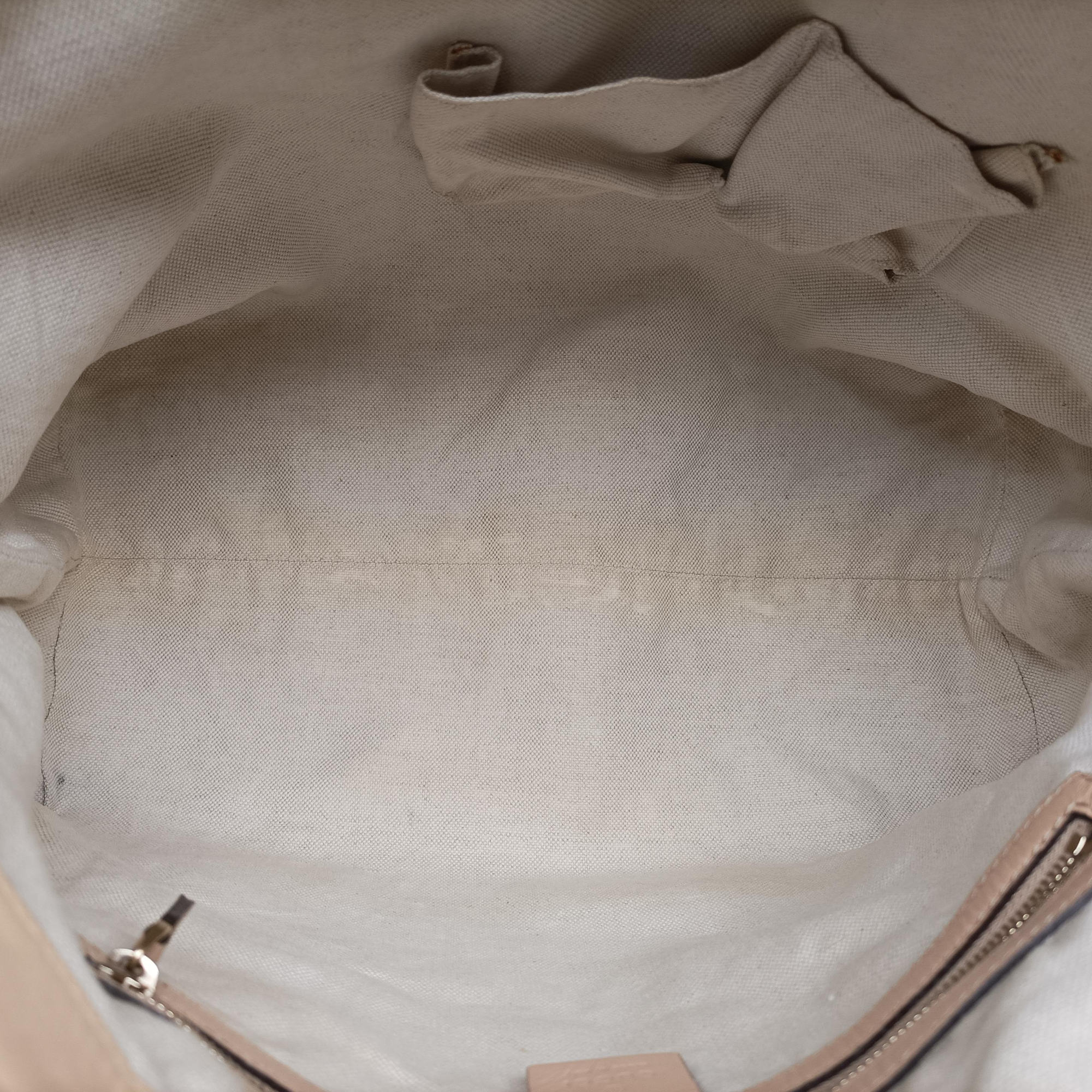 Pre-owned Gucci Lovely Pink Canvas×Leather 257068 shoulderbag | stylenewstar