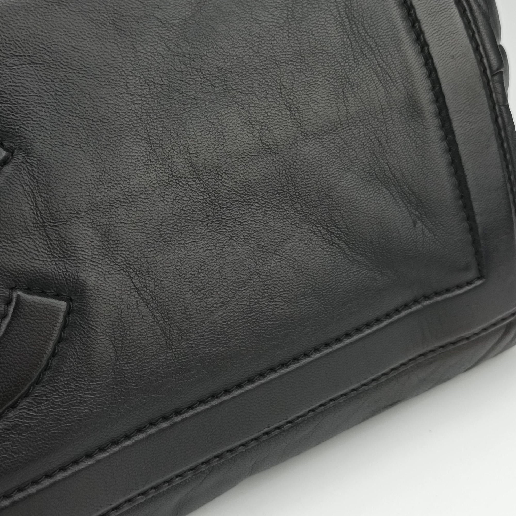 Pre-owned Chanel Cococoon Quilting Black lambskin A47107 shoulderbag | stylenewstar
