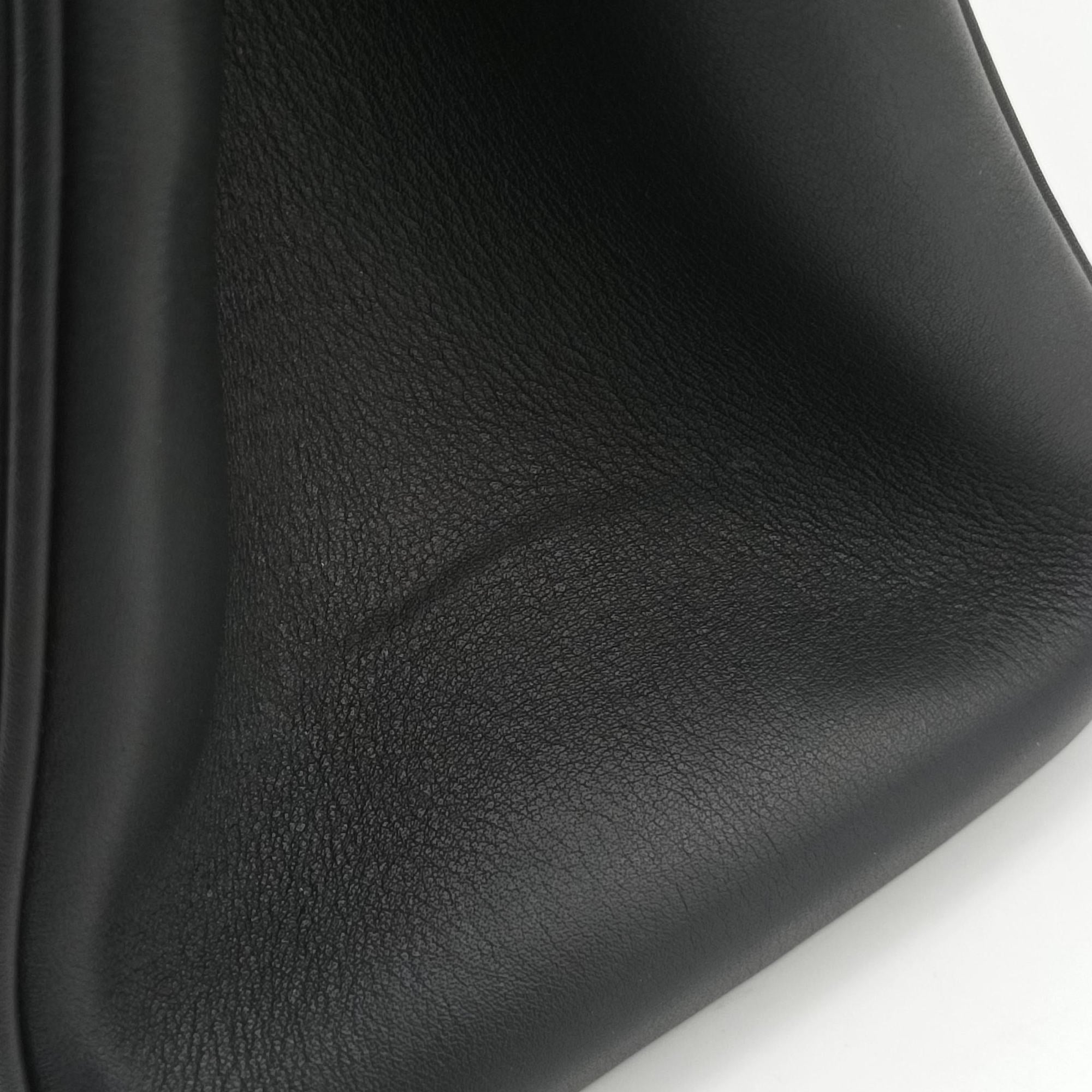 Pre-owned Christian Dior Be Dior Black × Rose Red Leather  shoulderbag | stylenewstar