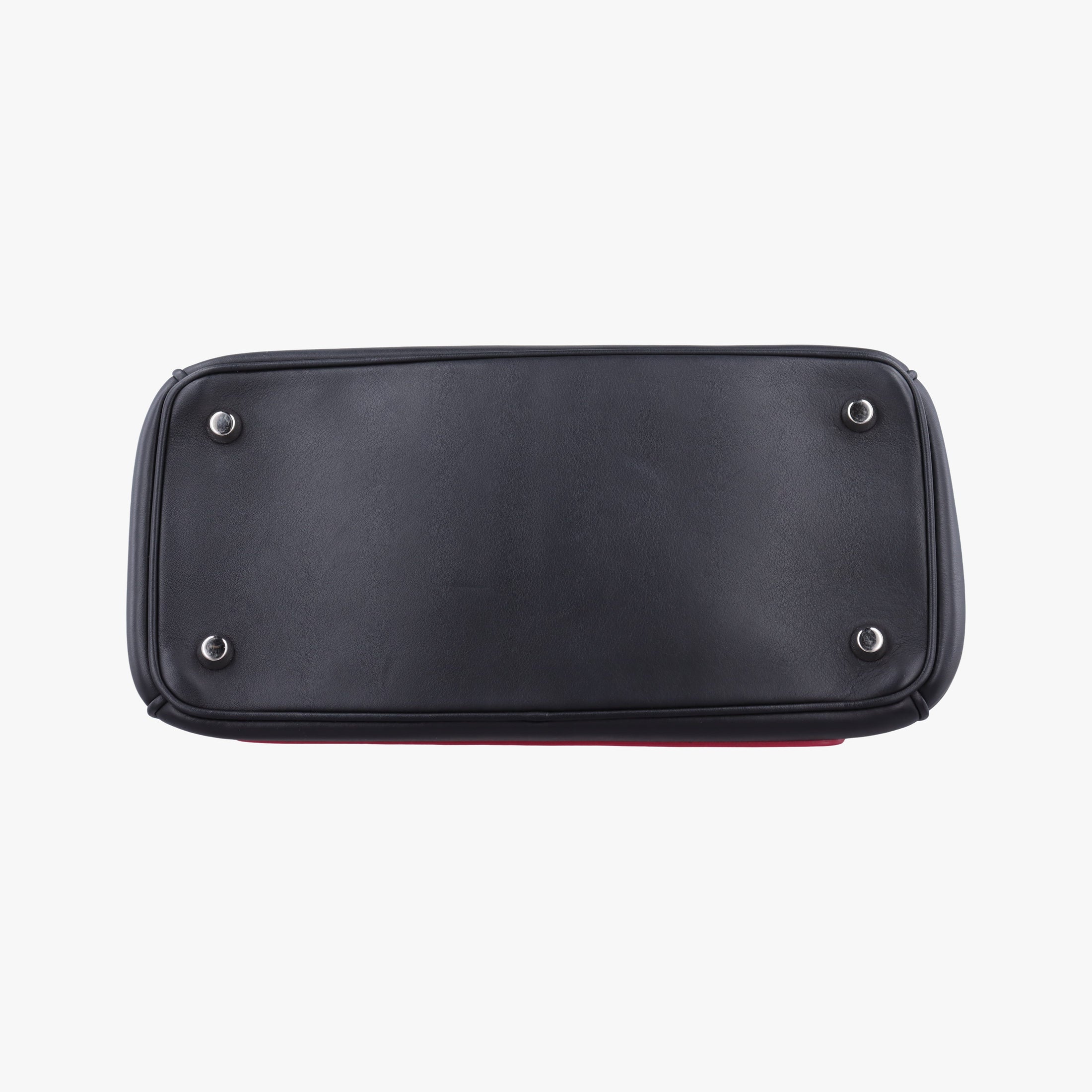 Pre-owned Christian Dior Be Dior Black × Rose Red Leather  shoulderbag | stylenewstar