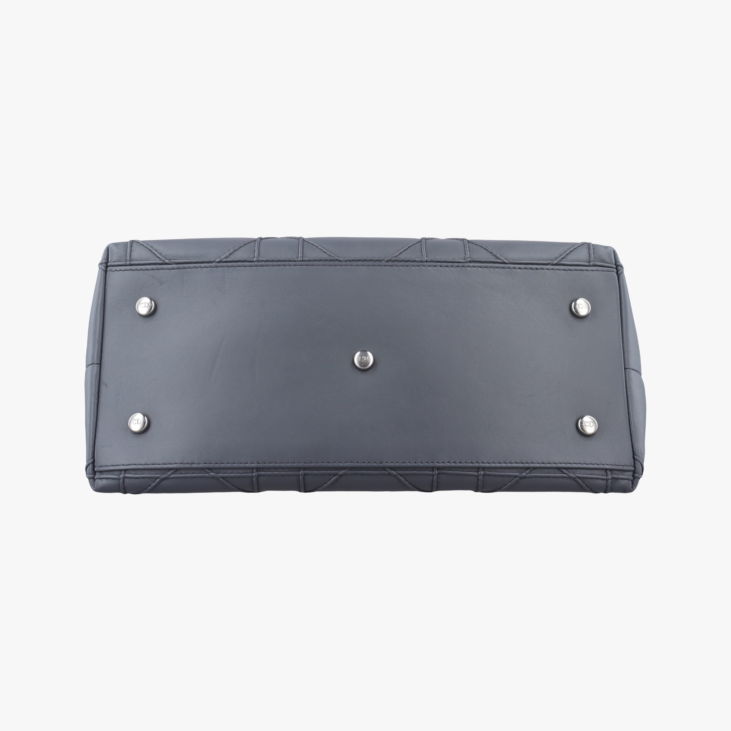 Secondhand Christian Dior granville Gray × Pink lambskin  shoulderbag | stylenewstar