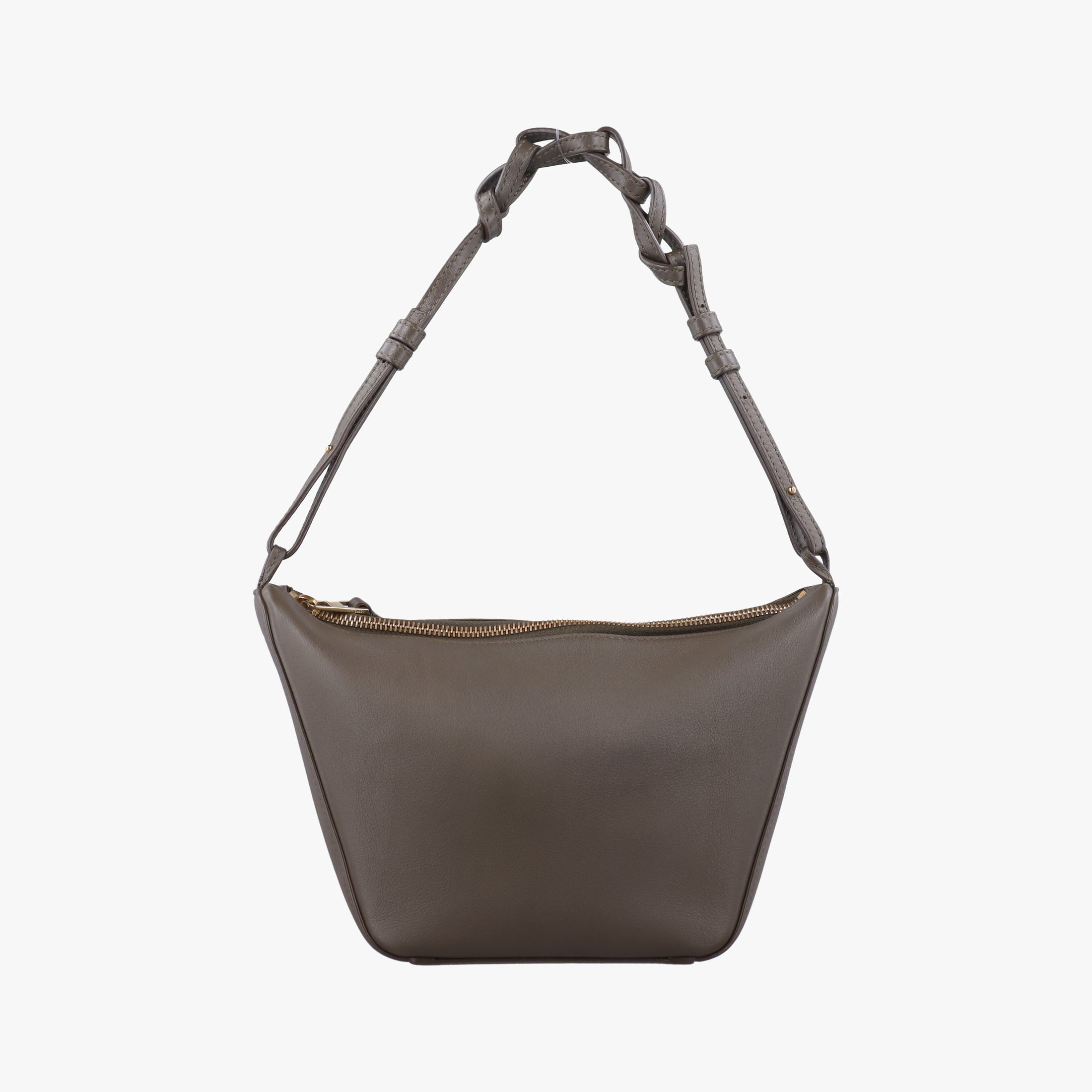 Secondhand Loewe Hammock Hobo Clay Green leather  shoulderbag | stylenewstar