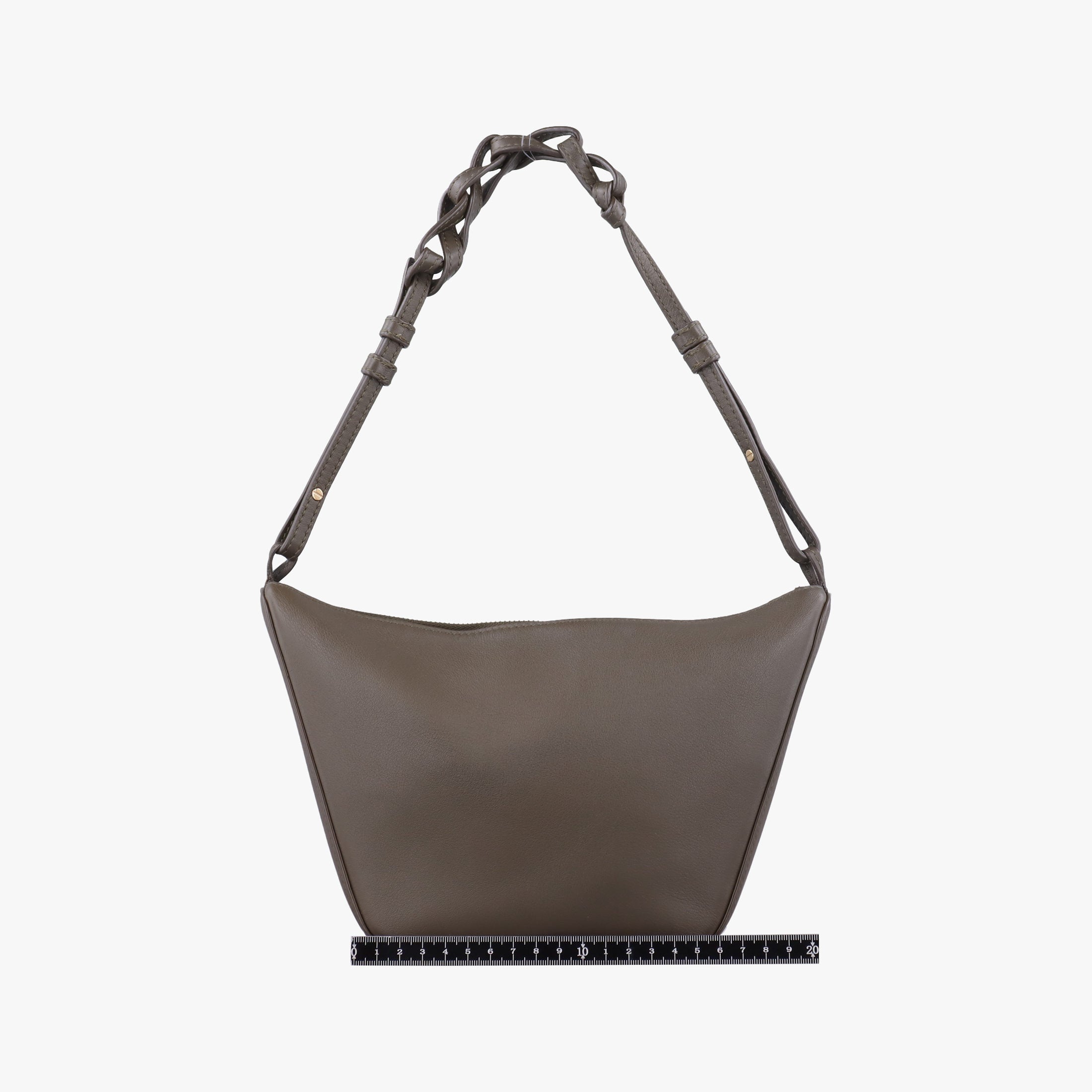 Secondhand Loewe Hammock Hobo Clay Green leather  shoulderbag | stylenewstar