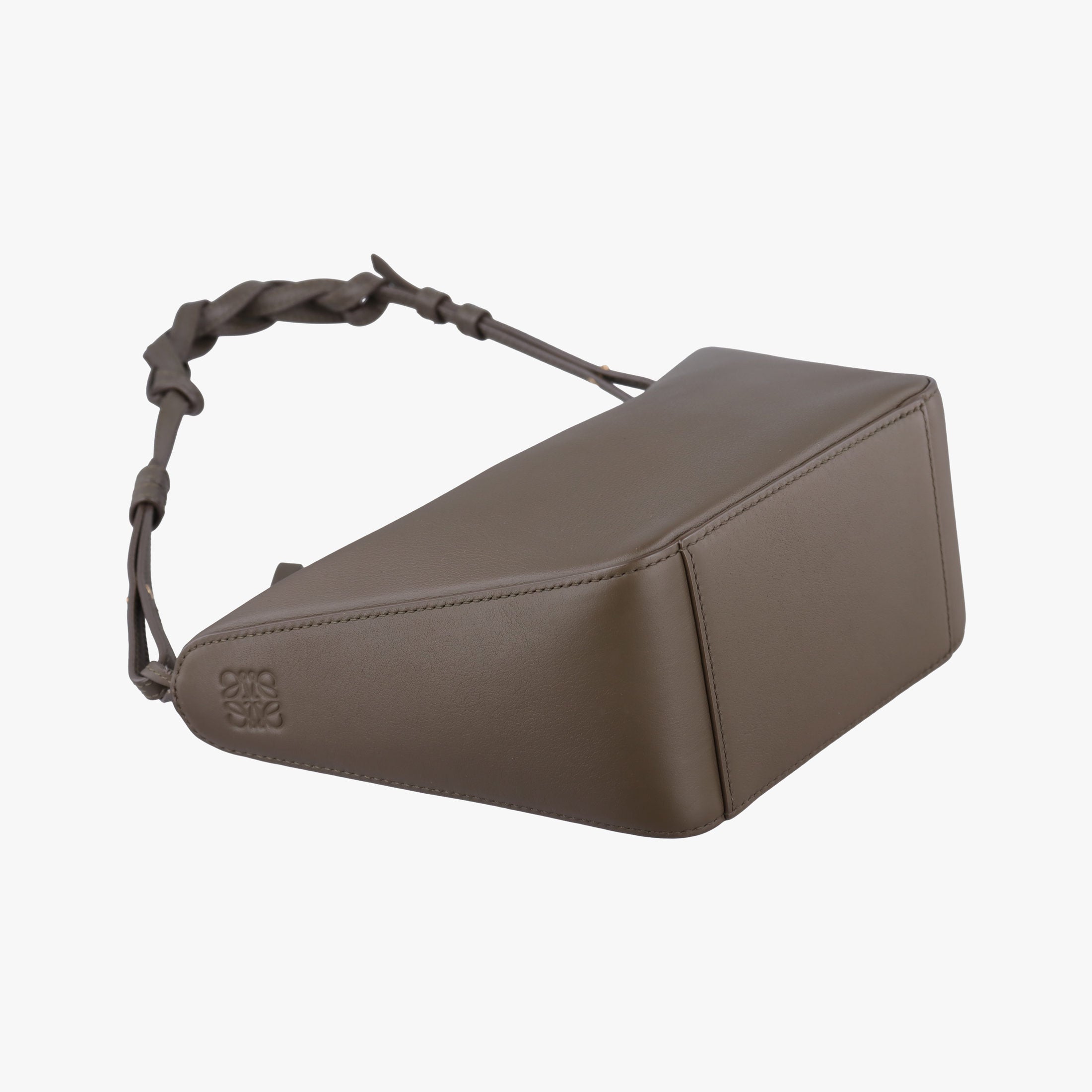 Secondhand Loewe Hammock Hobo Clay Green leather  shoulderbag | stylenewstar