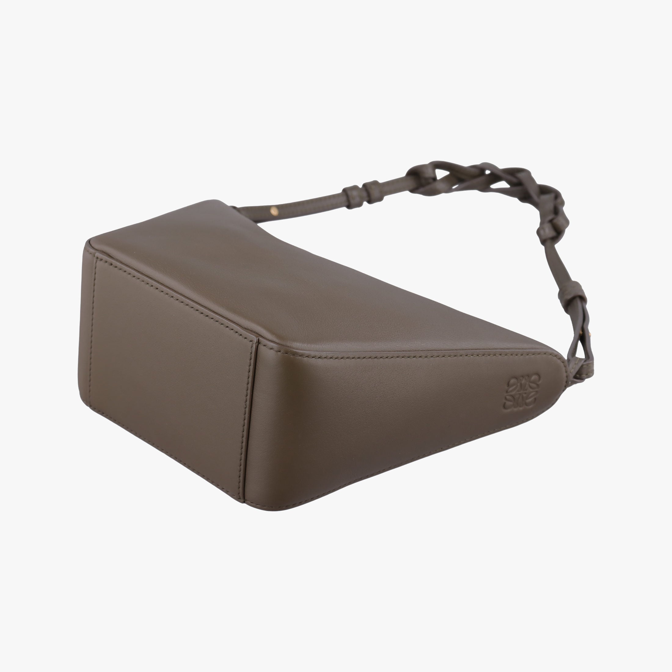 Secondhand Loewe Hammock Hobo Clay Green leather  shoulderbag | stylenewstar