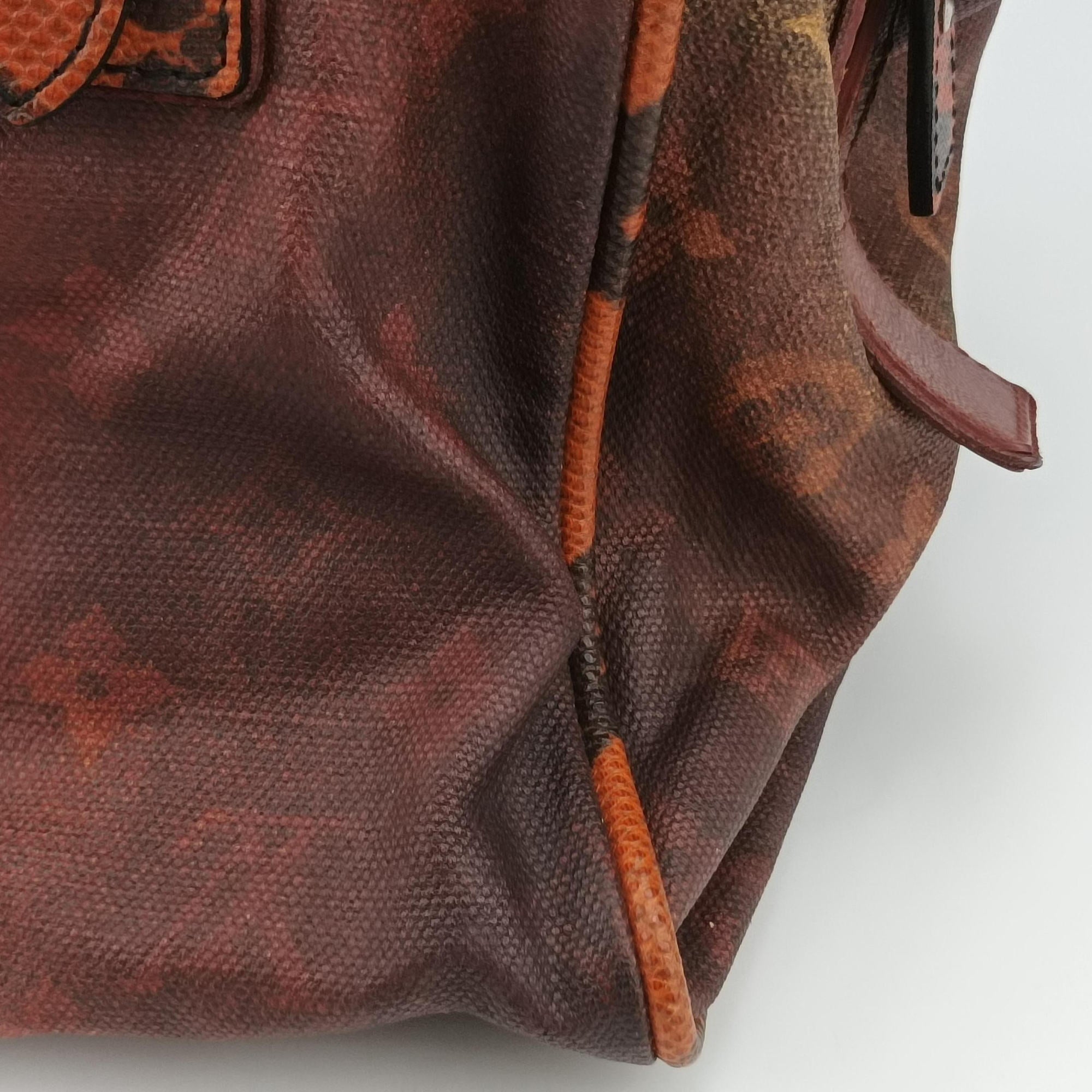 Pre-owned Louis Vuitton Man Crazy rouge×multicolor Monogram Jokes M95737 handbag | stylenewstar