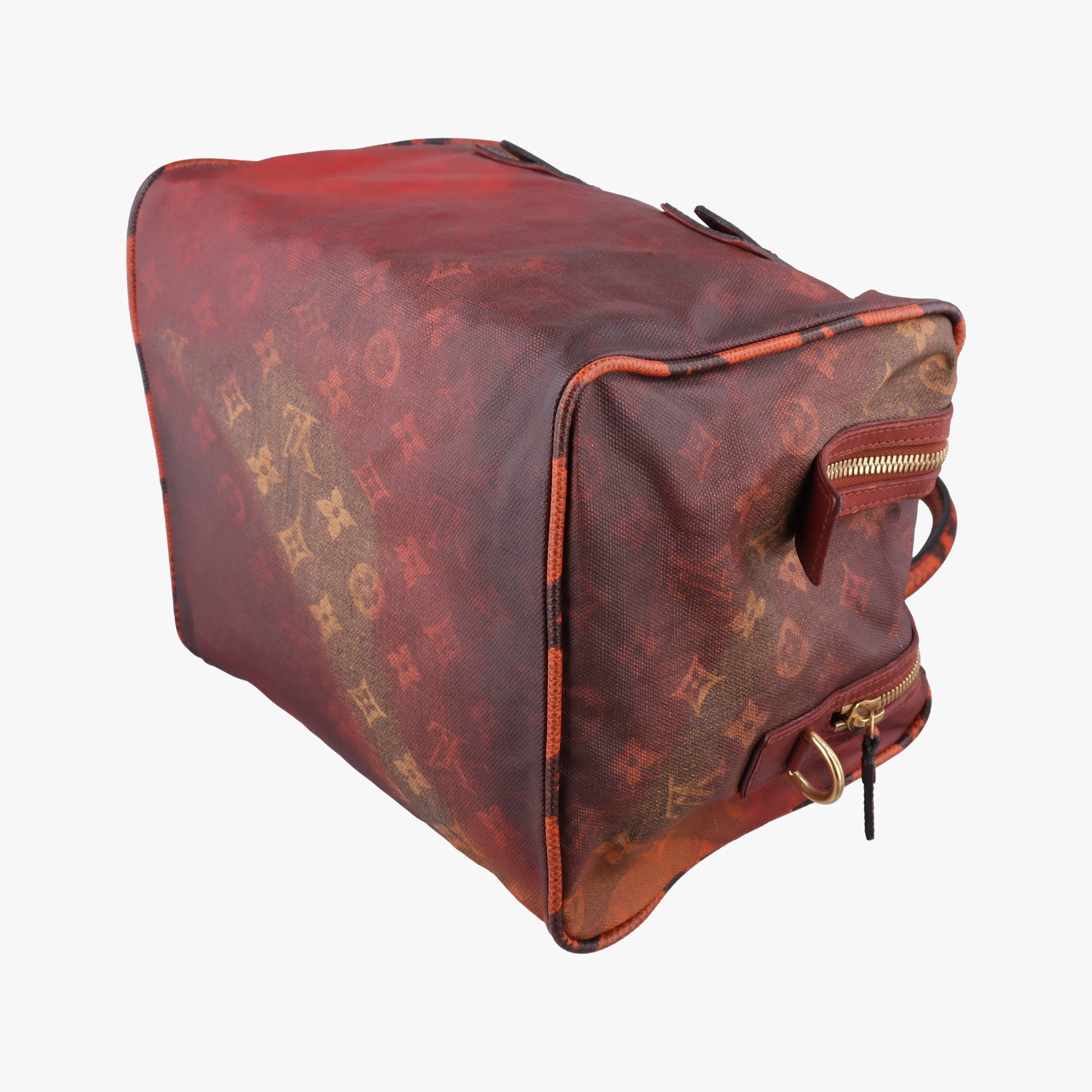 Pre-owned Louis Vuitton Man Crazy rouge×multicolor Monogram Jokes M95737 handbag | stylenewstar