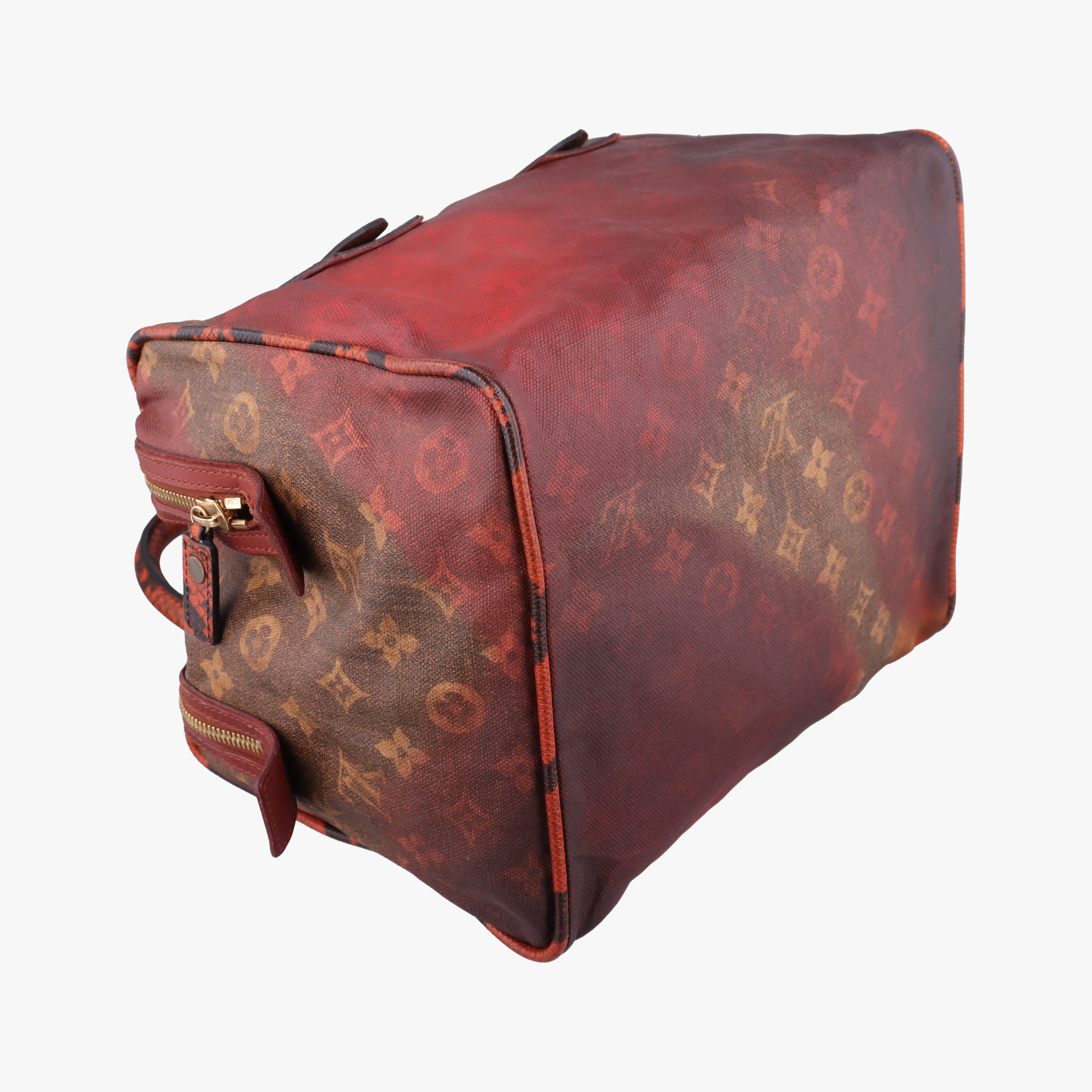 Pre-owned Louis Vuitton Man Crazy rouge×multicolor Monogram Jokes M95737 handbag | stylenewstar