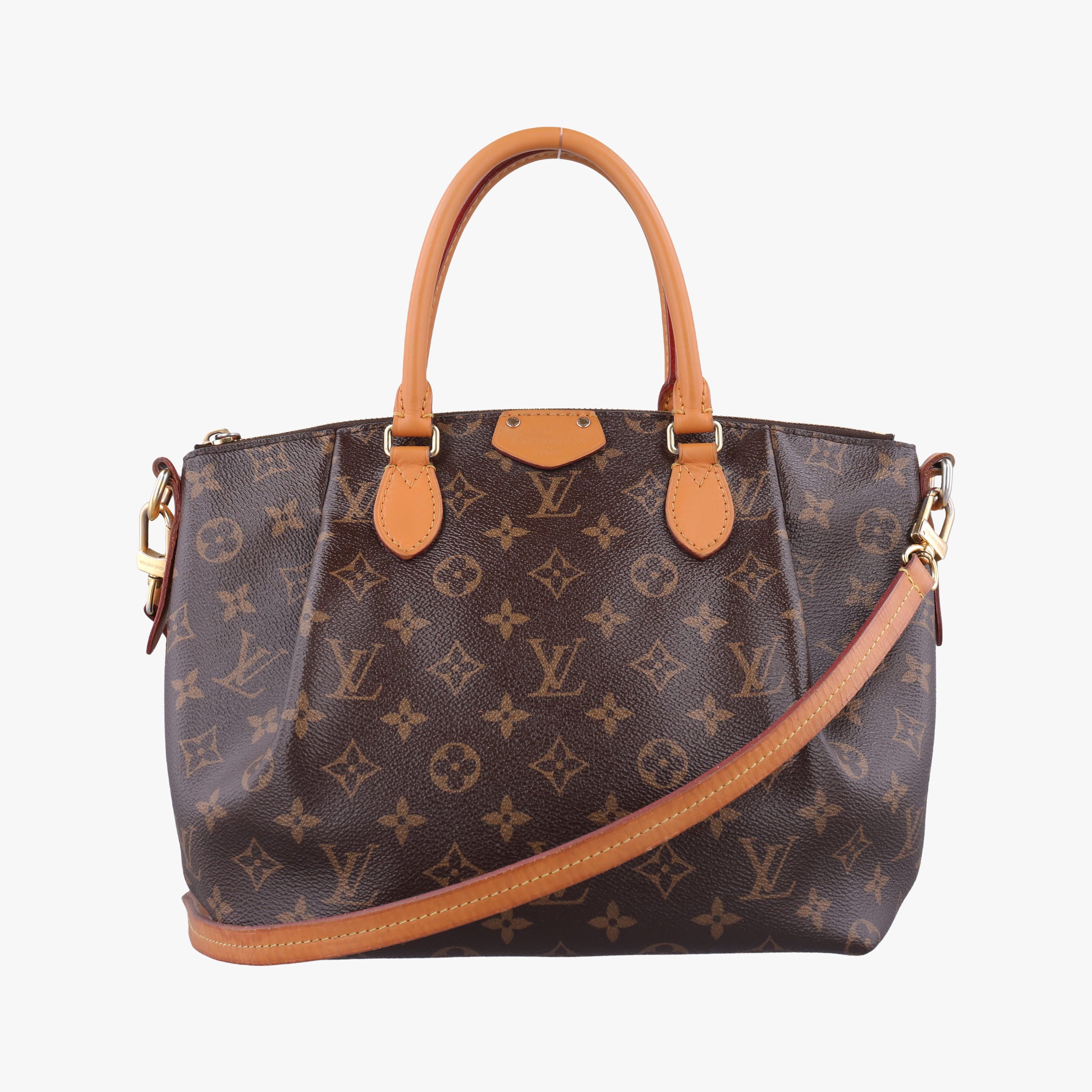 Pre-owned Louis Vuitton Turen PM brown Monogram Canvas M48813 shoulderbag | stylenewstar