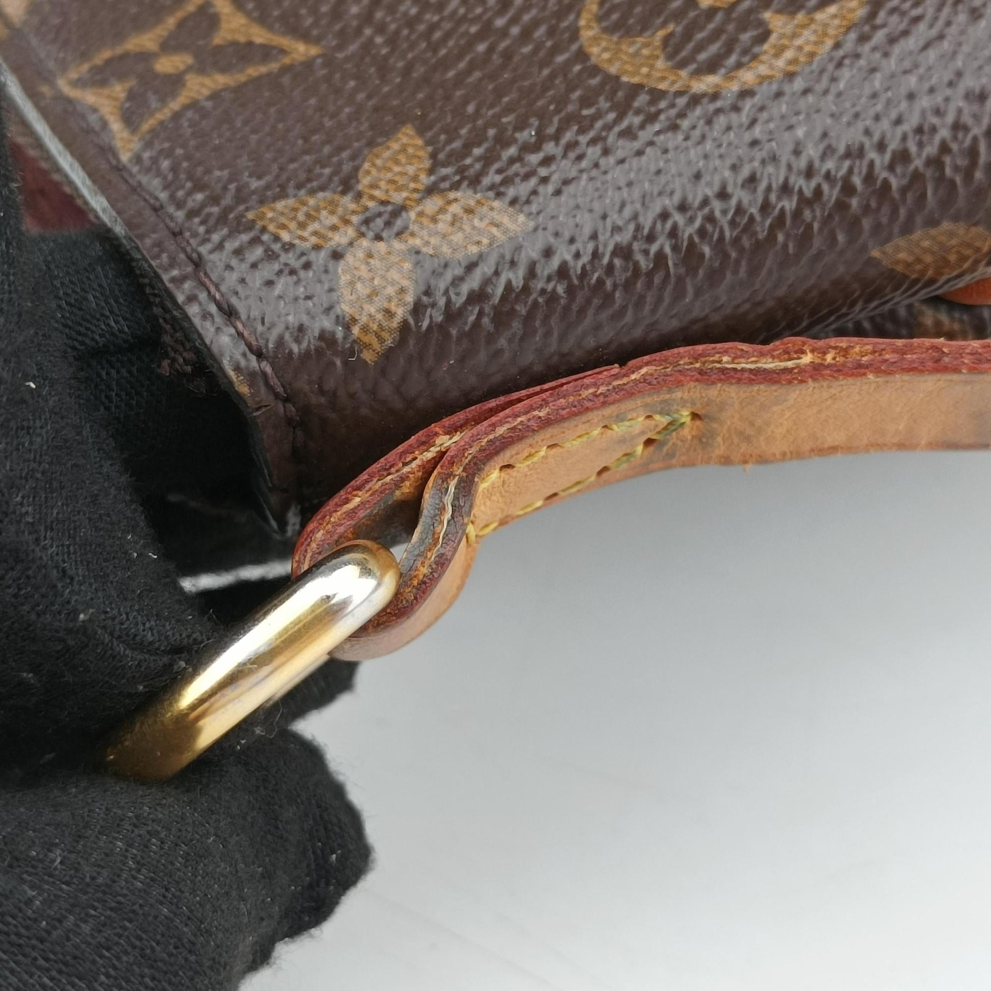 Pre-owned Louis Vuitton Turen PM brown Monogram Canvas M48813 shoulderbag | stylenewstar