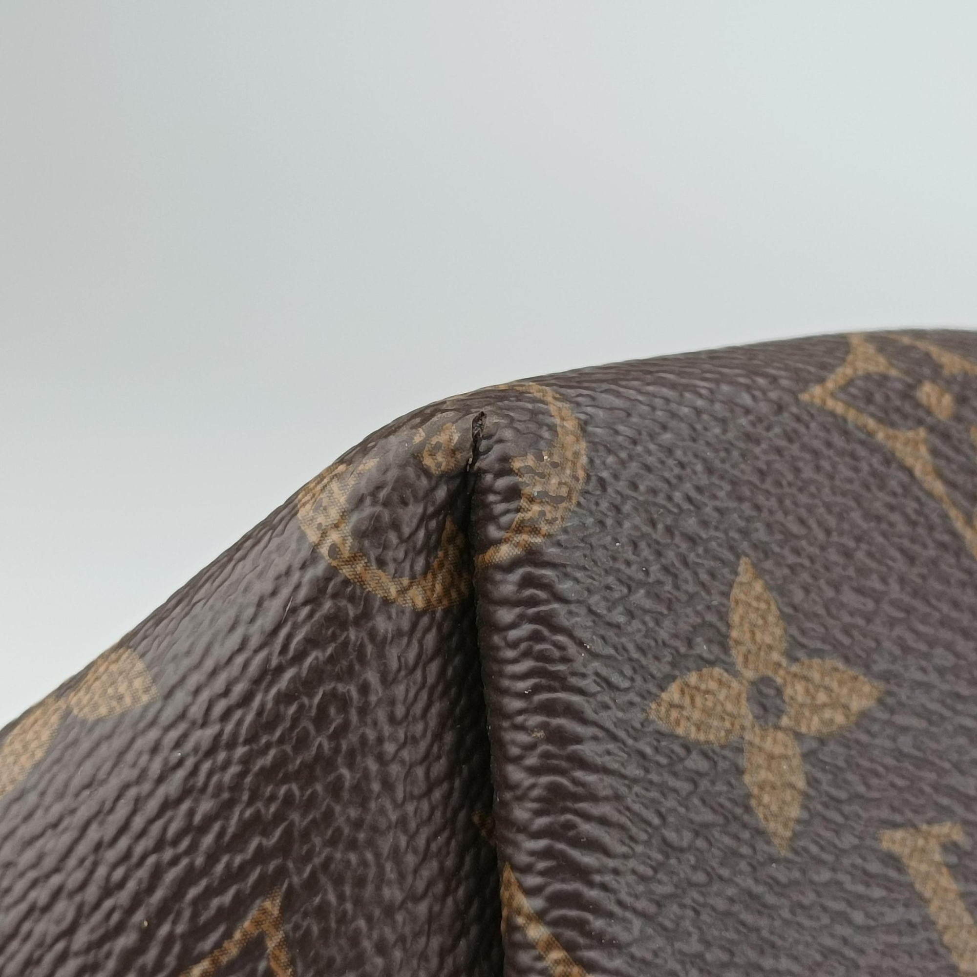 Pre-owned Louis Vuitton Turen PM brown Monogram Canvas M48813 shoulderbag | stylenewstar