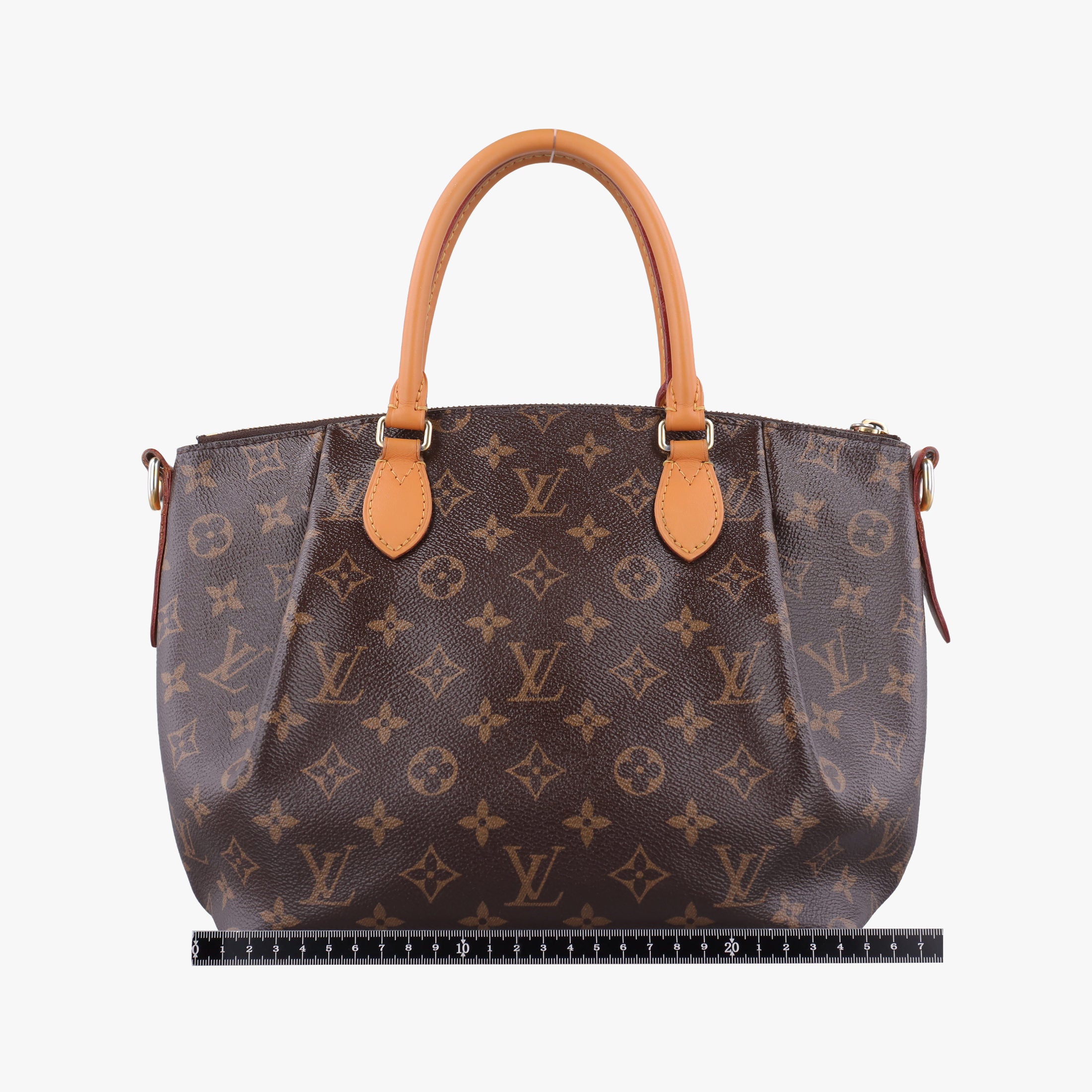 Pre-owned Louis Vuitton Turen PM brown Monogram Canvas M48813 shoulderbag | stylenewstar