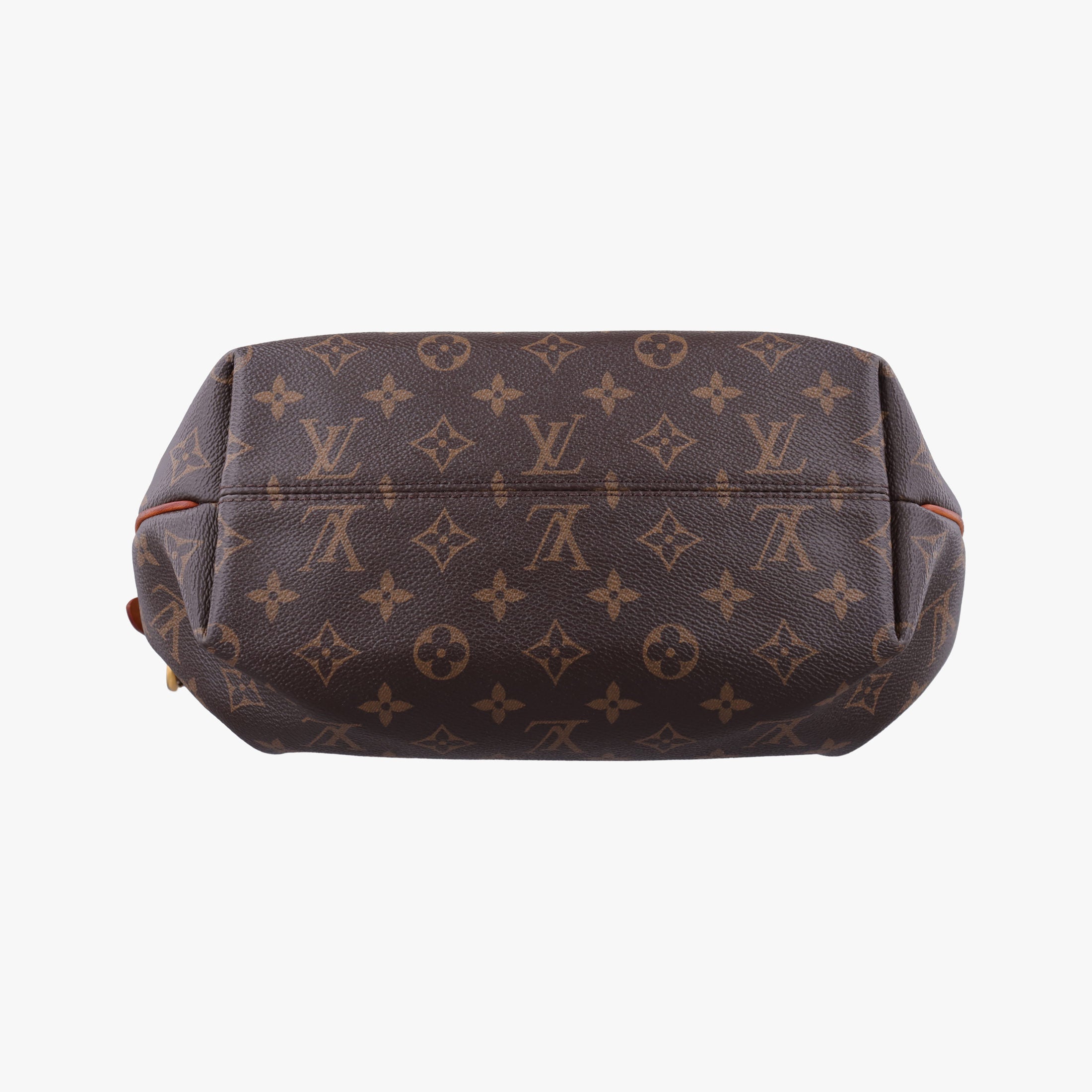 Pre-owned Louis Vuitton Turen PM brown Monogram Canvas M48813 shoulderbag | stylenewstar