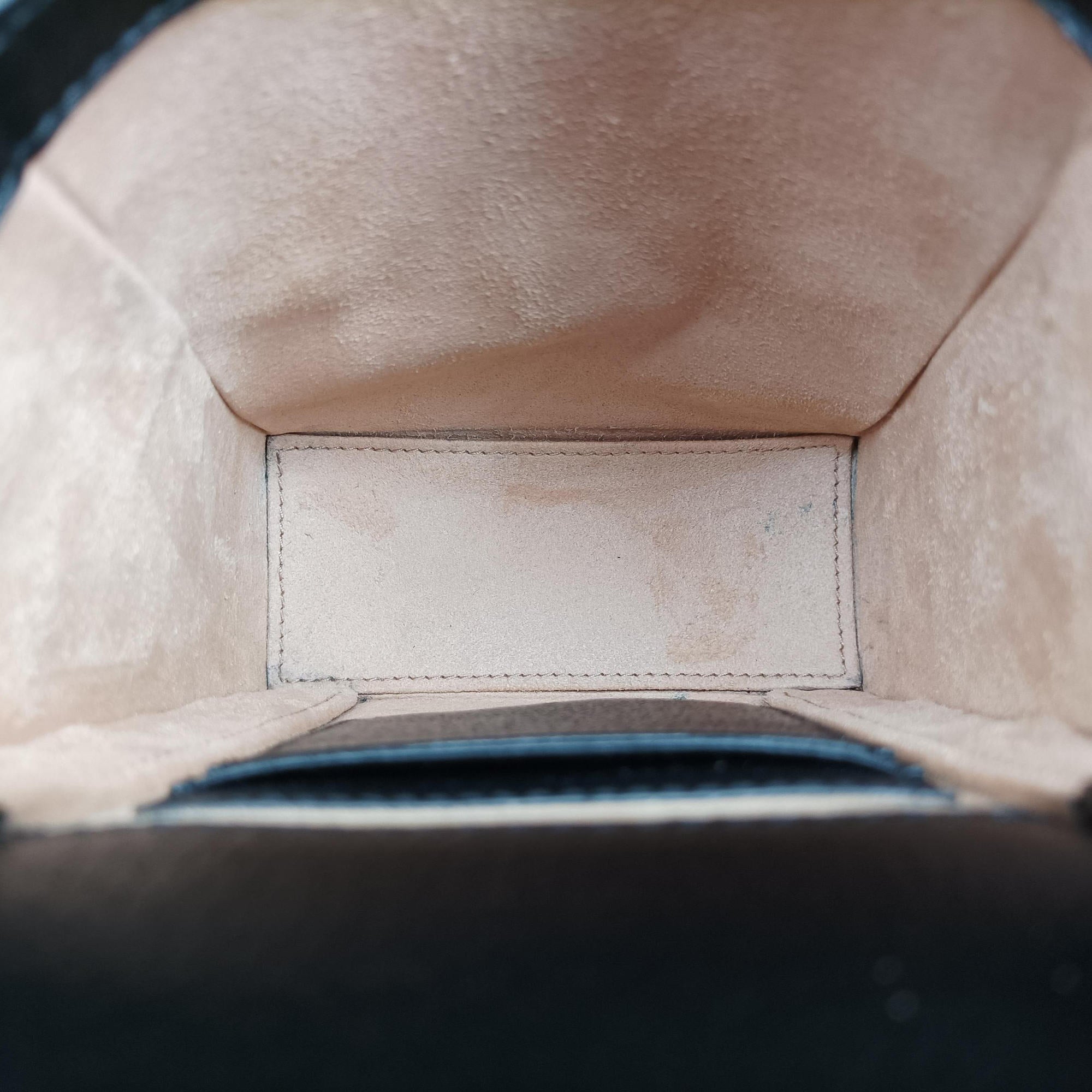 Pre-owned Gucci Horsebit 1955 Black Leather 732302 shoulderbag | stylenewstar