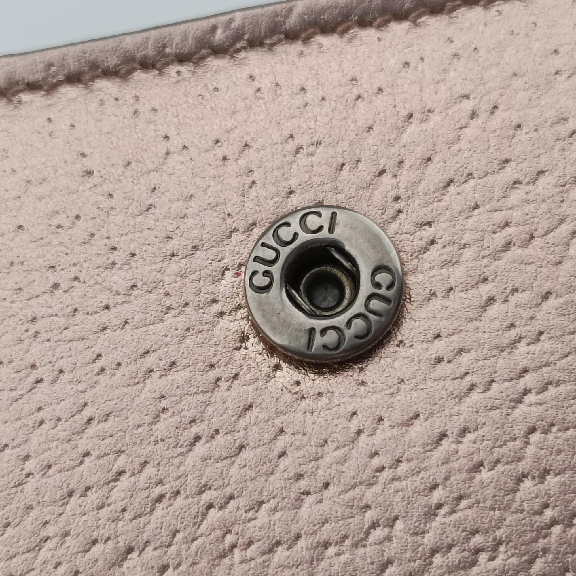 Pre-owned Gucci Dionysus Rose Gold Leather 476432 shoulderbag | stylenewstar