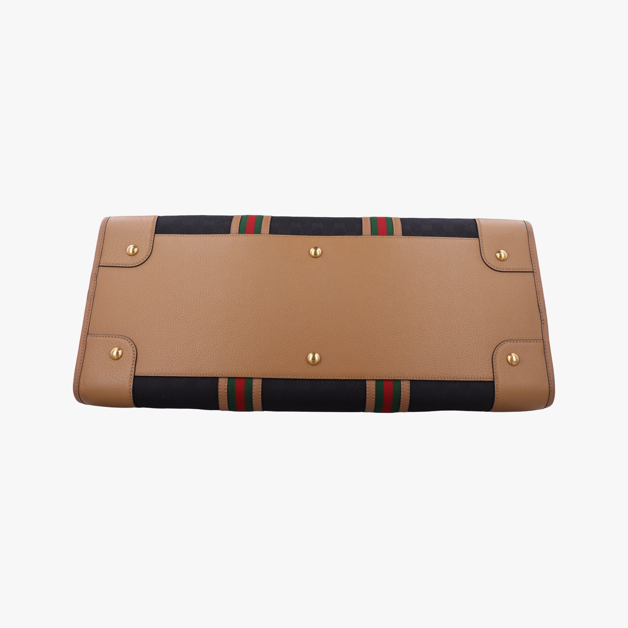 Secondhand Gucci Ophidia Black × Brown × Multicolor Leather×Canvas 715774 shoulderbag | stylenewstar