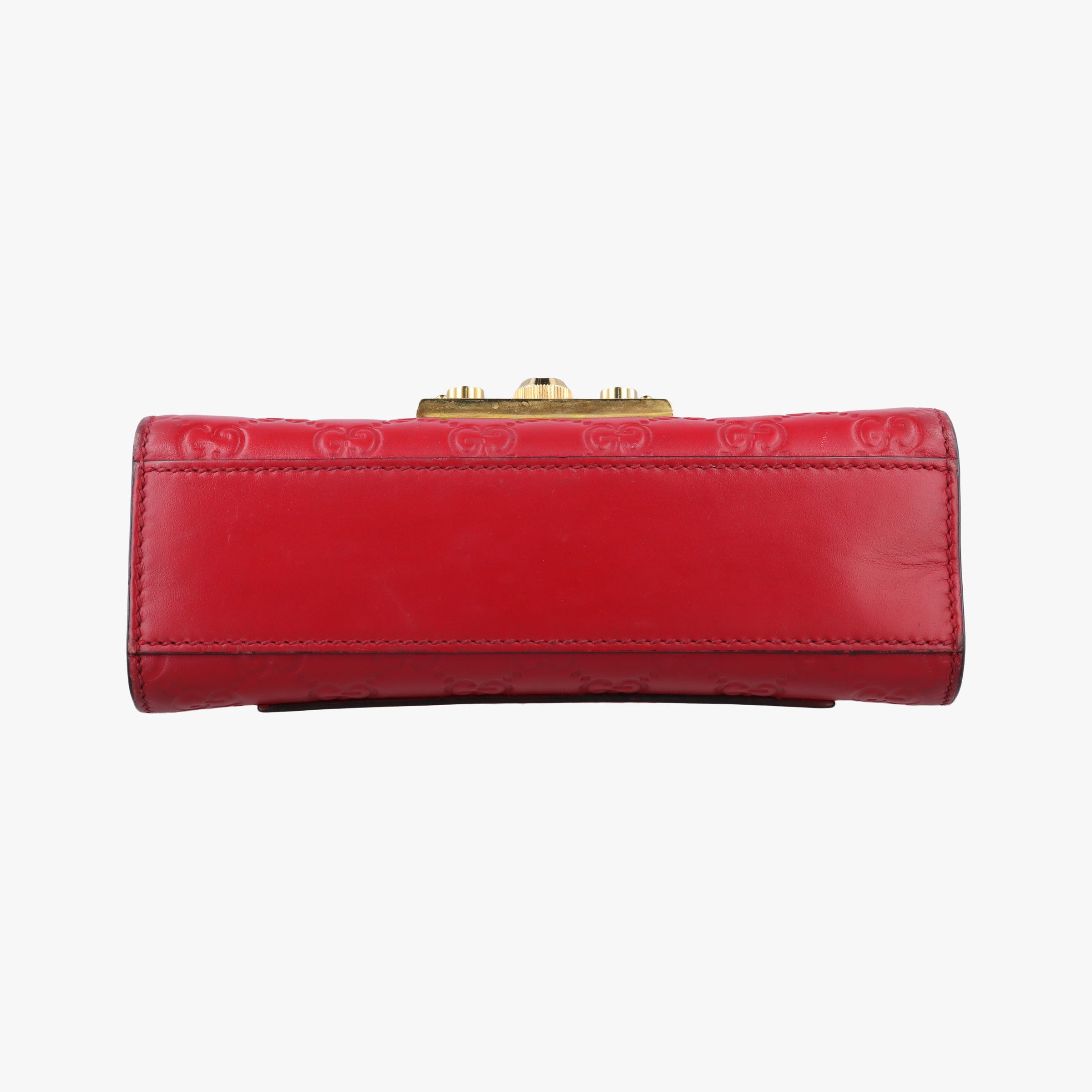 Vintage Gucci Padlock Red Leather 409487 shoulderbag | stylenewstar