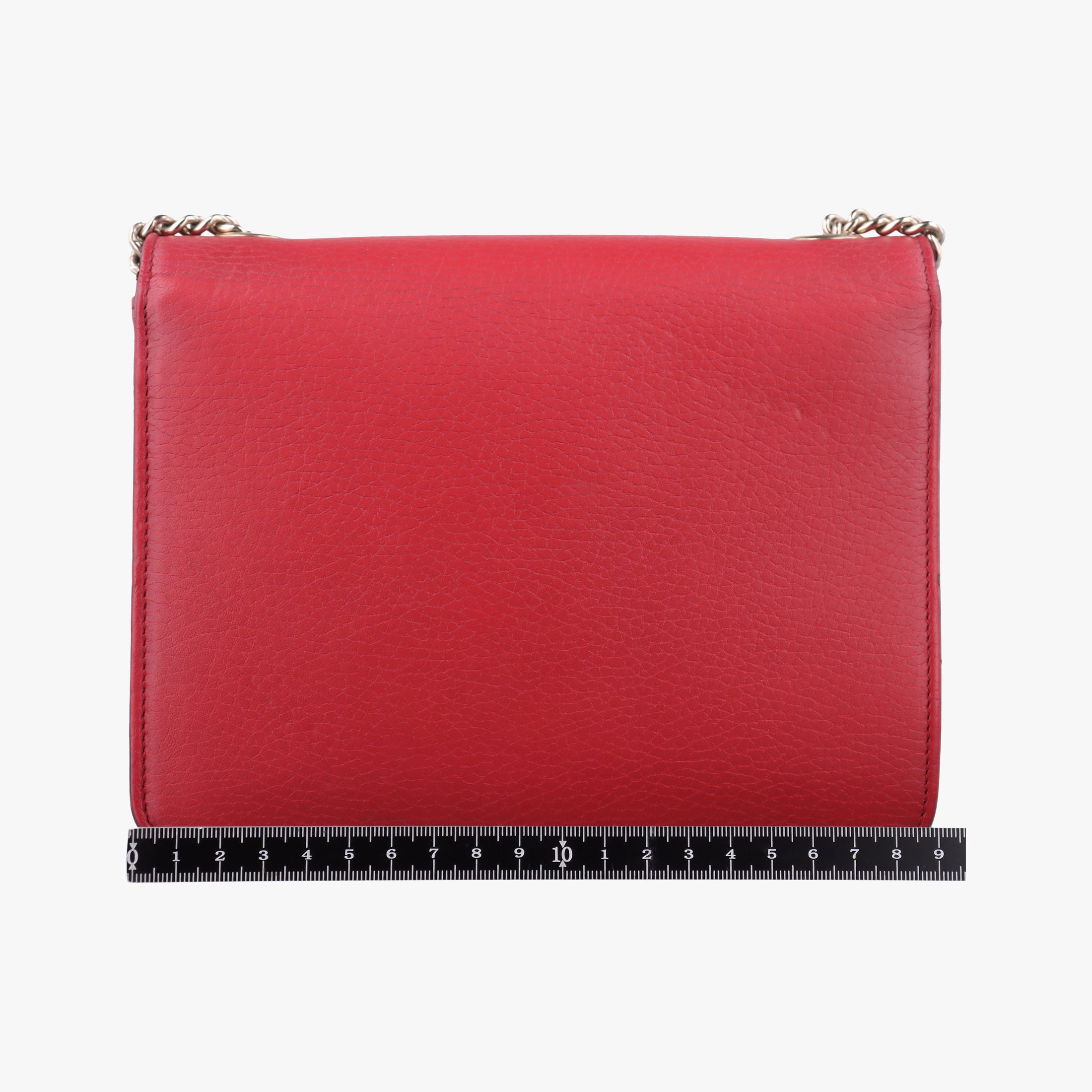 Pre-owned Gucci Interlocking G Red Leather 510304 shoulderbag | stylenewstar