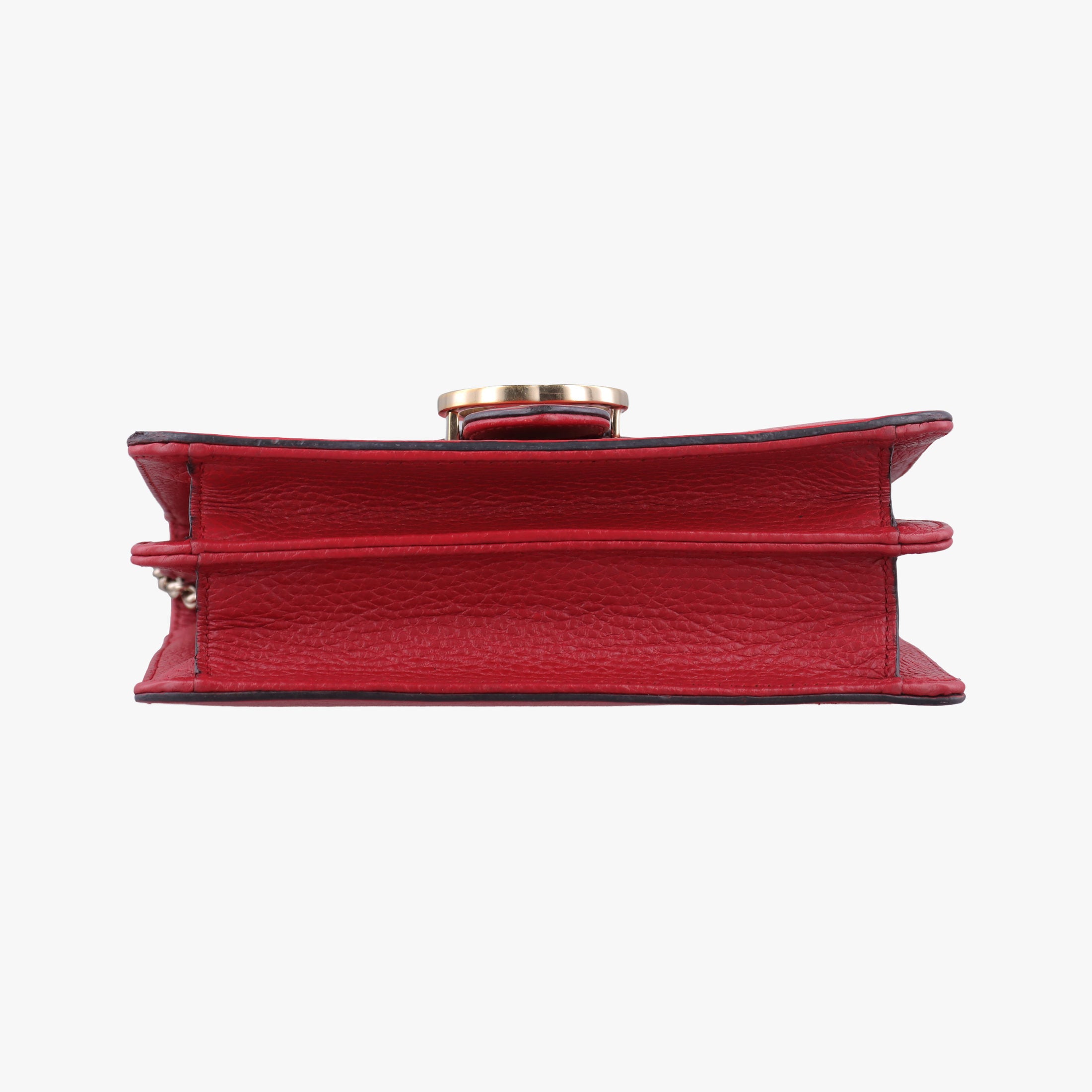 Pre-owned Gucci Interlocking G Red Leather 510304 shoulderbag | stylenewstar