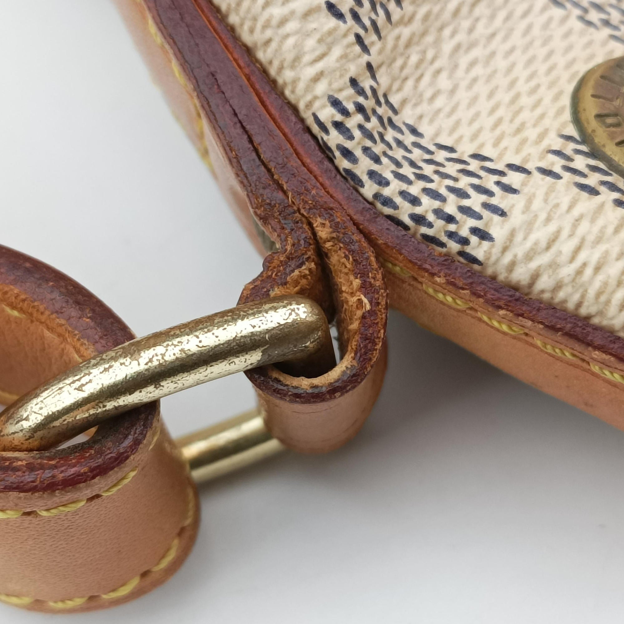 Pre-owned Louis Vuitton Noe BB AZUR Damier Canvas N41220 shoulderbag | stylenewstar